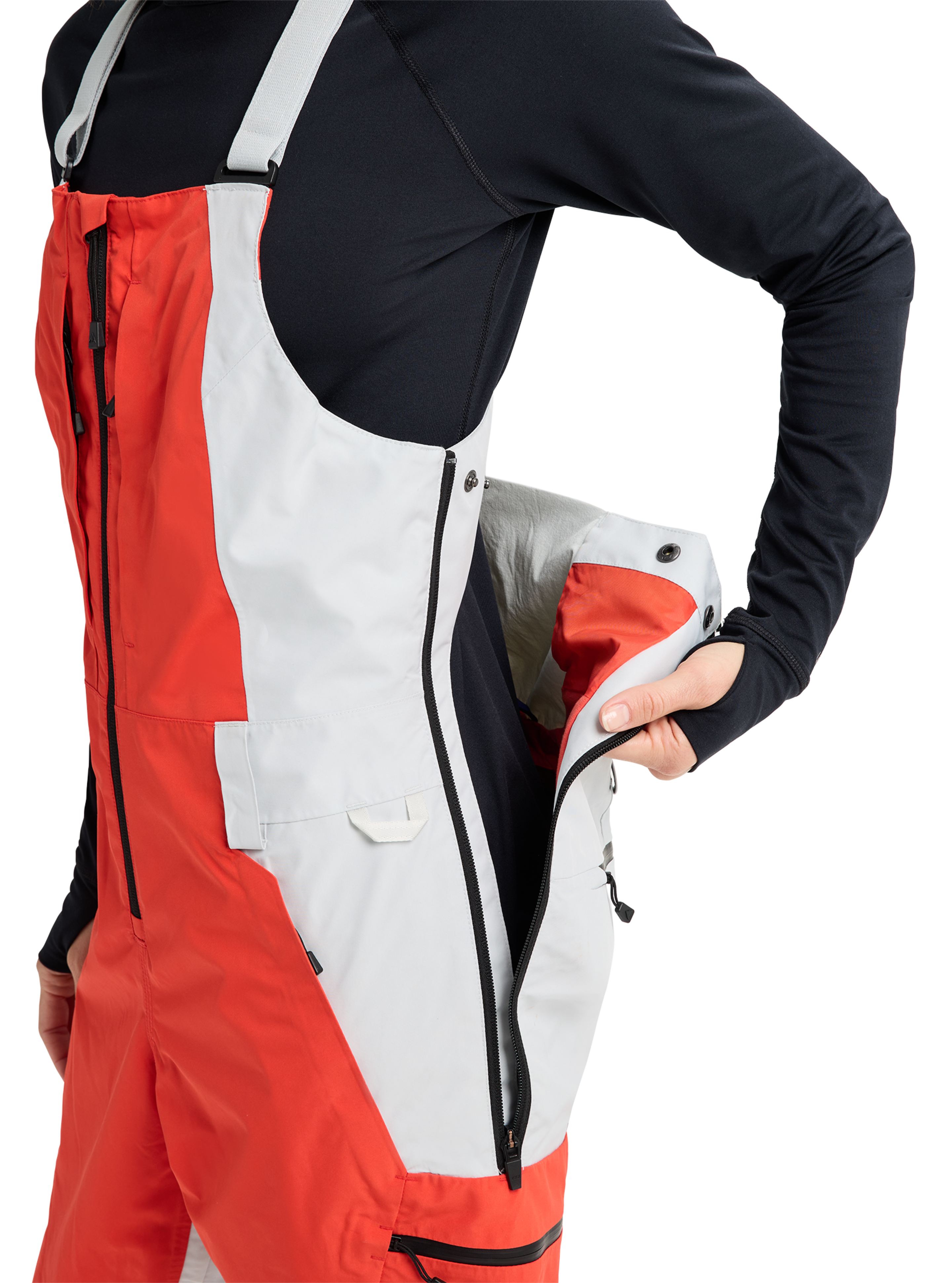 Burton Reserve GORE-TEX 2L selebukse dame Gray Cloud