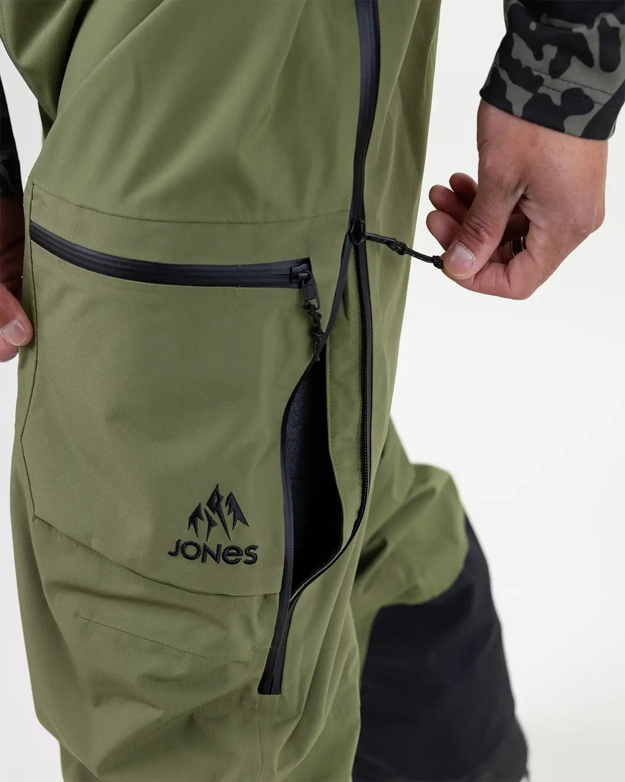 Jones MTN Surf Recycled Bibs 2026 selebukse herre resirkulert