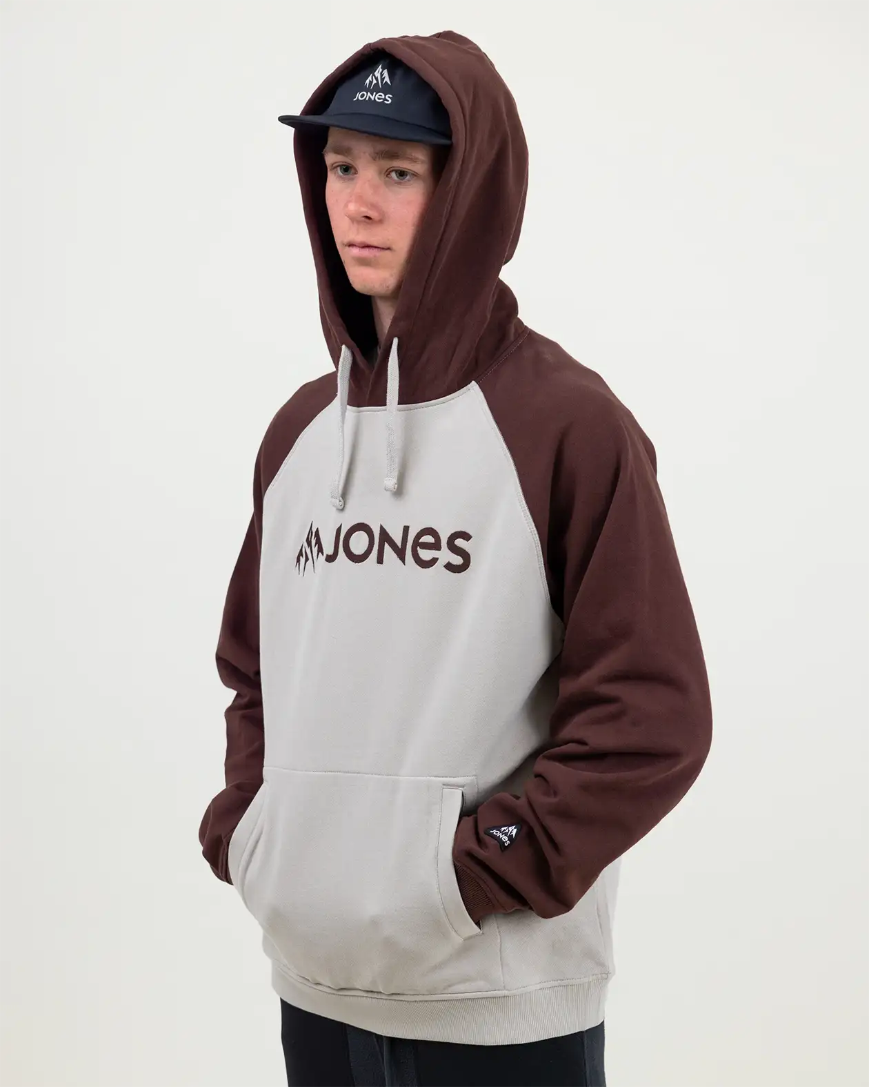 Jones Truckee Organic Cotton Hoodie mosegrønn