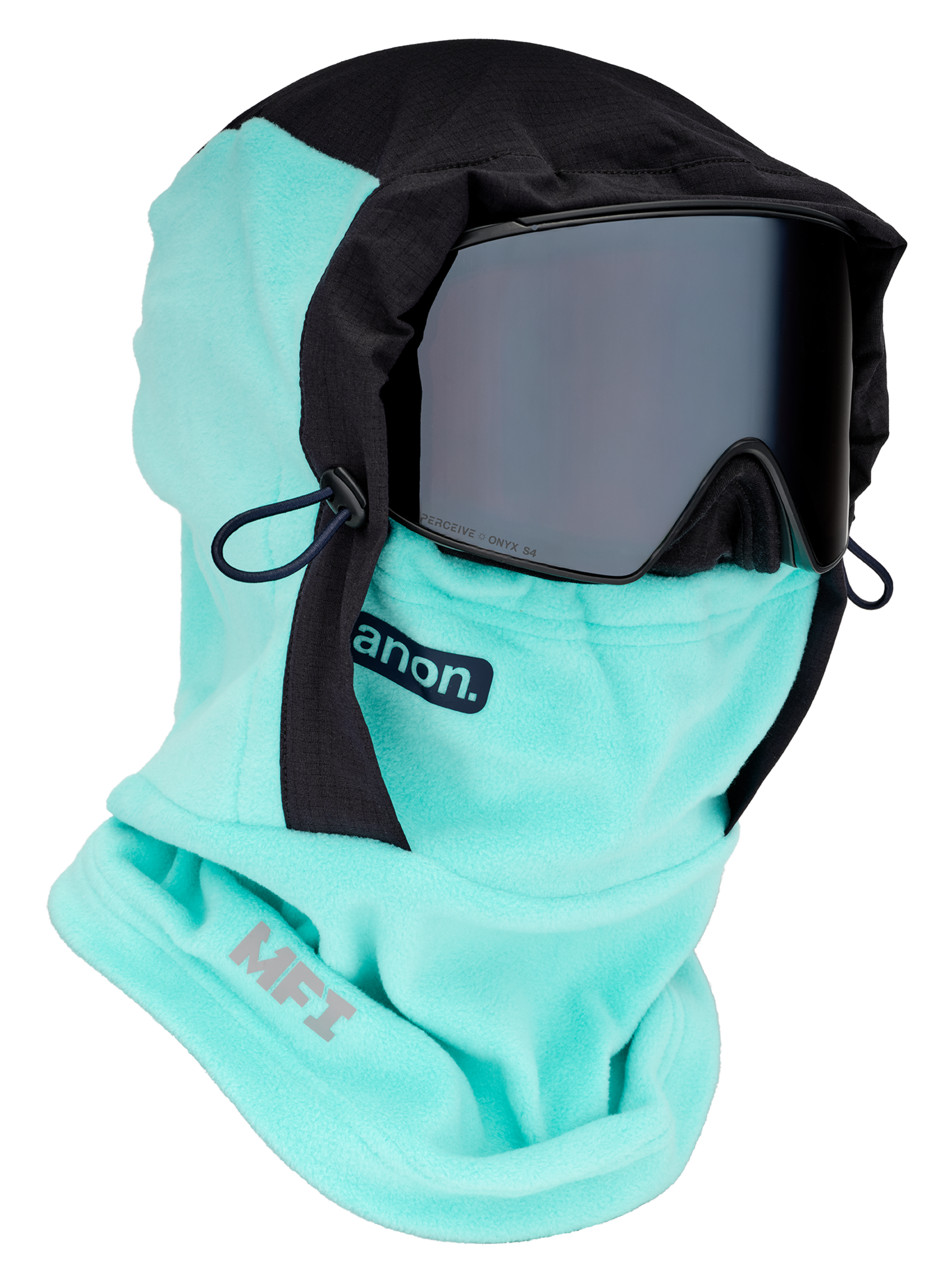 Burton Anon MFI Fleece hjelmhette svart magnet