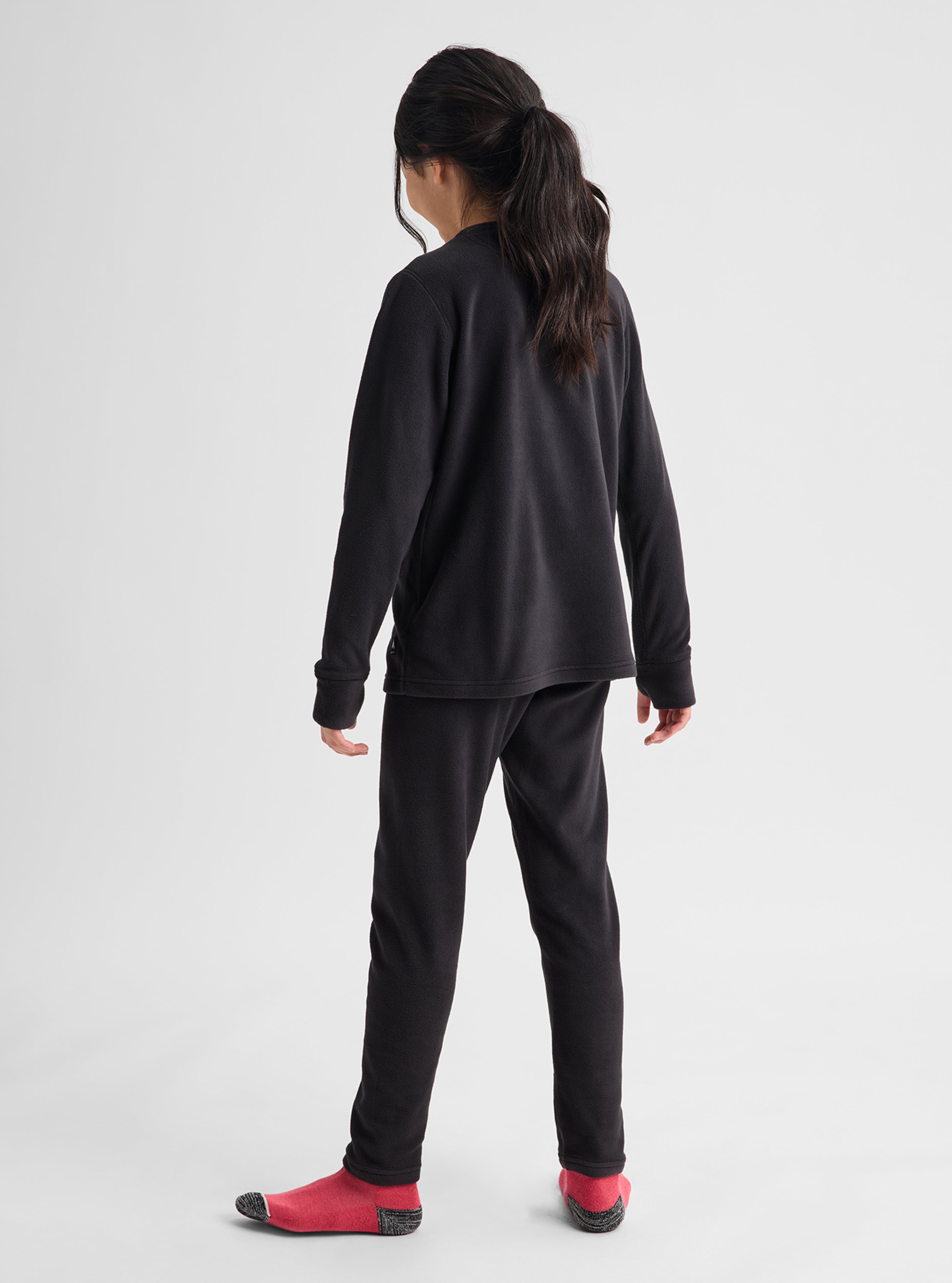 Burton Fleece Base Layer barnesett Seersucker Camo varmt
