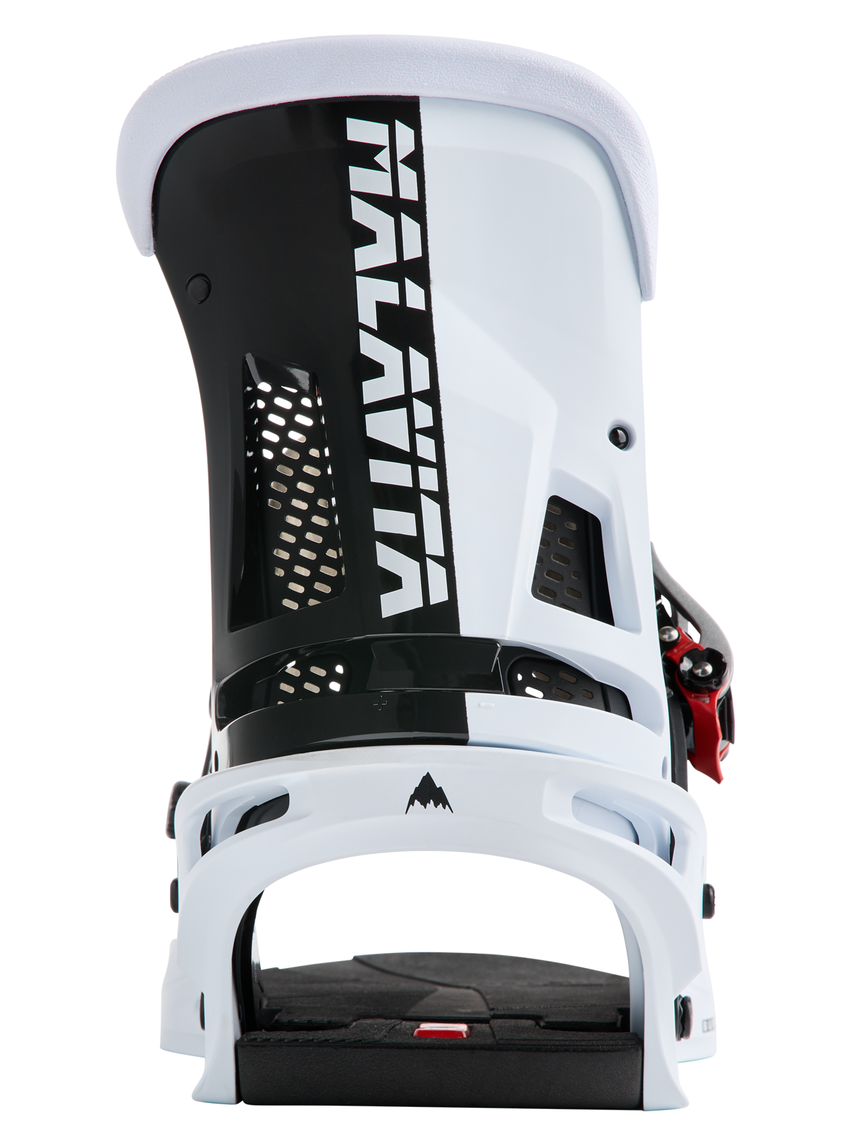 Burton Malavita X snowboardbinding Black/White M fleksibel