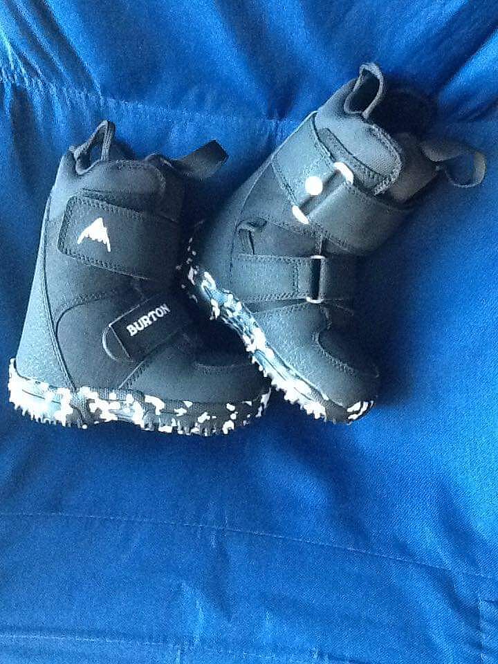 Burton Mini Grom snowboardstøvler Black myke barn