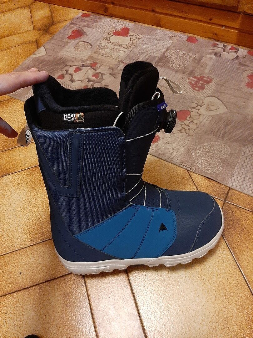 Burton Moto BOA snowboardstøvler Black myk flex