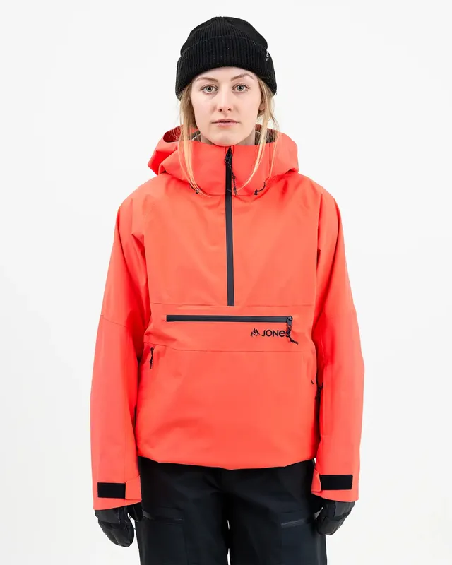 Jones MTN Surf anorakk dame 20K resirkulert pullover