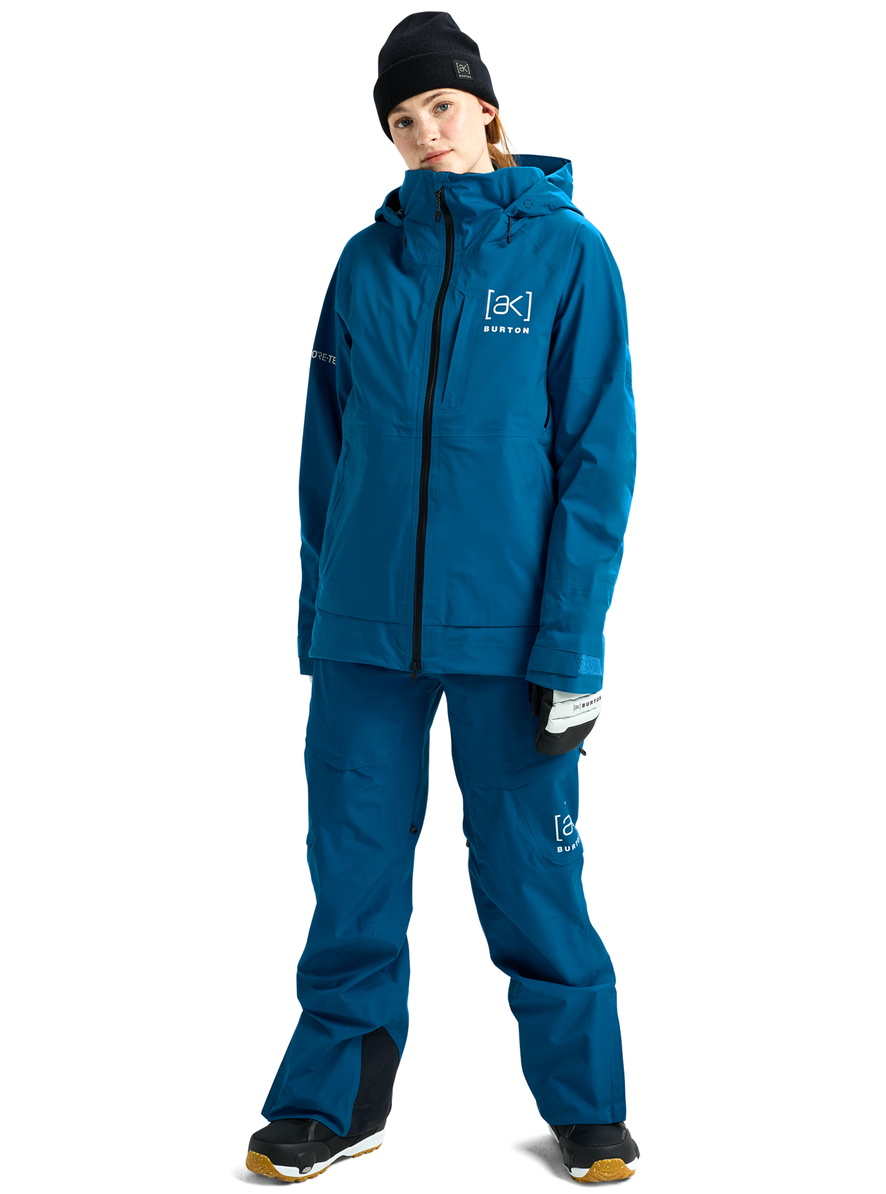 Burton ak Kimmy GORE-TEX 3L Stretch jakke Blue Teal vanntett