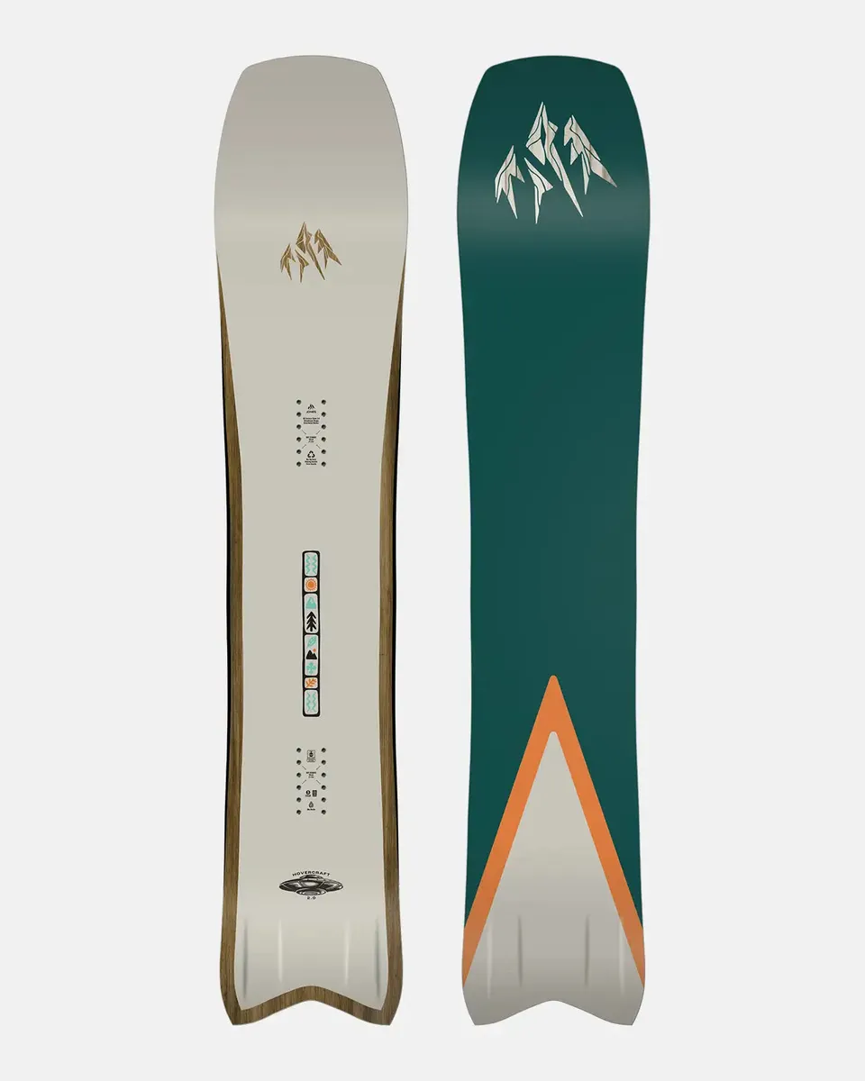 Jones Hovercraft 2.0 snowboard 156 pudder