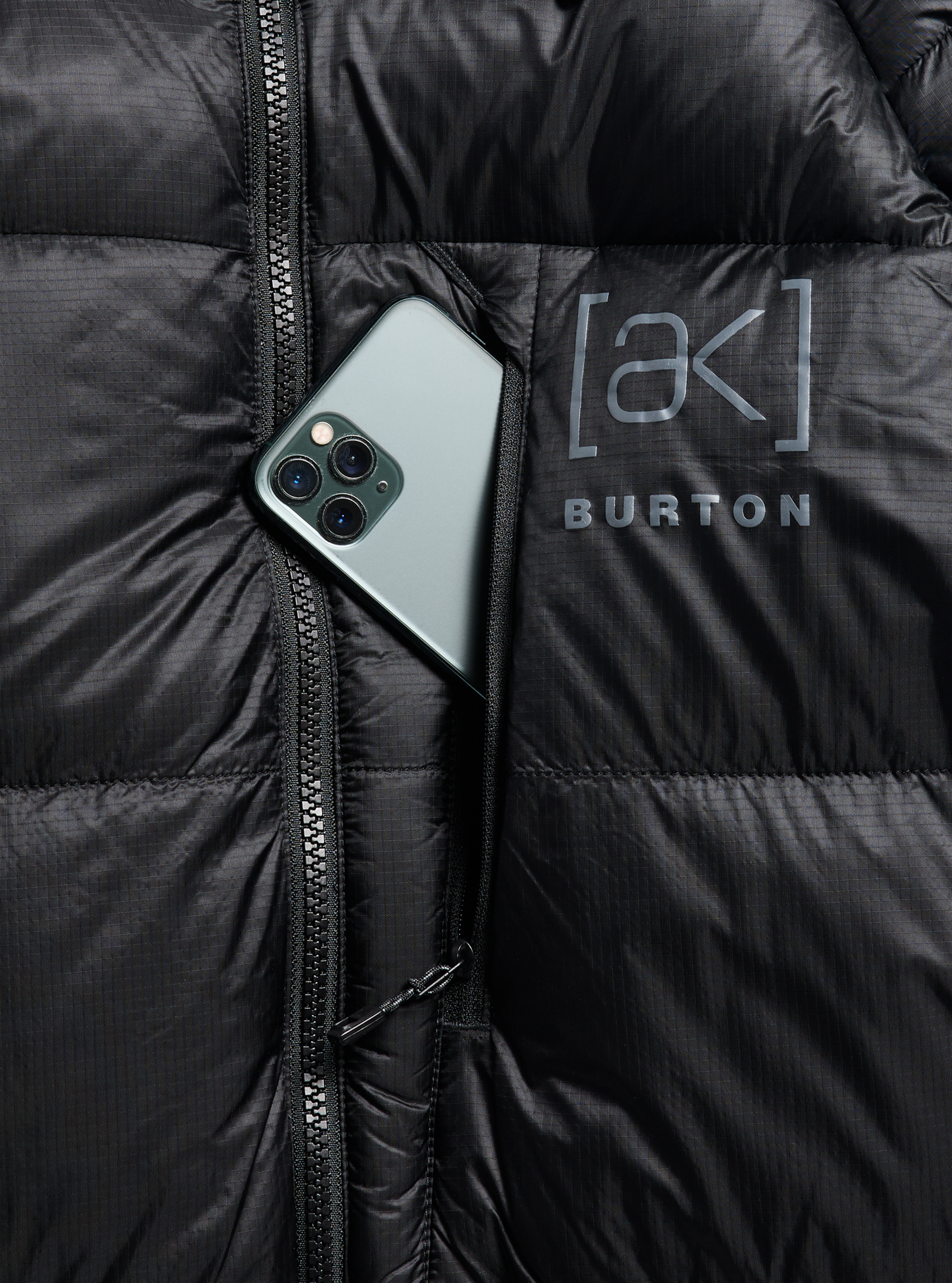 Burton [ak] Expedition dunjakke herre True Black lett