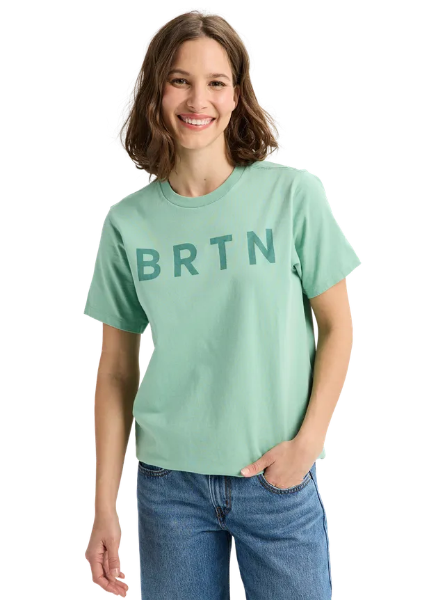Burton BRTN t-skjorte Soft Sage økologisk bomull