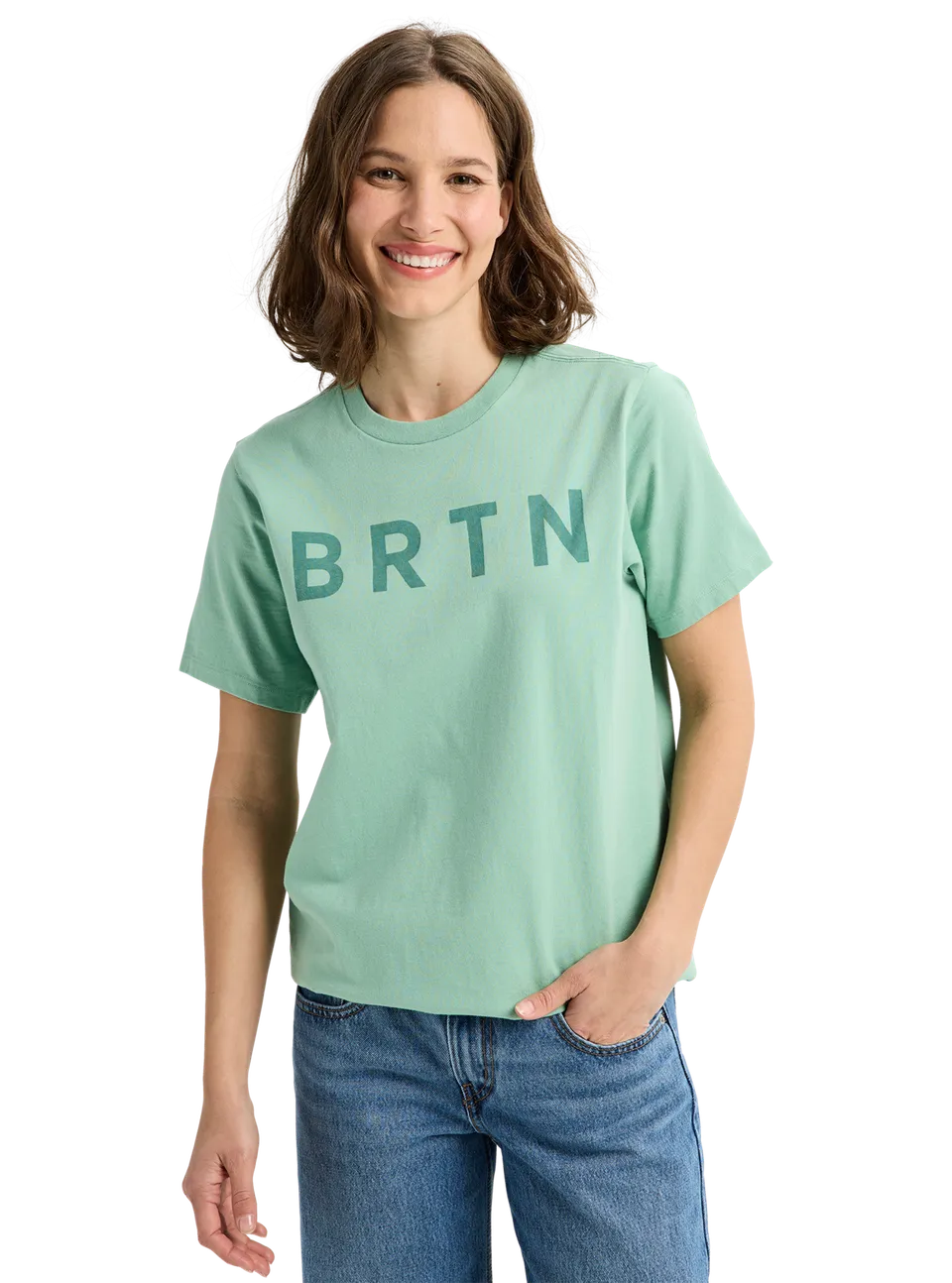 Burton BRTN t-skjorte Soft Sage økologisk bomull