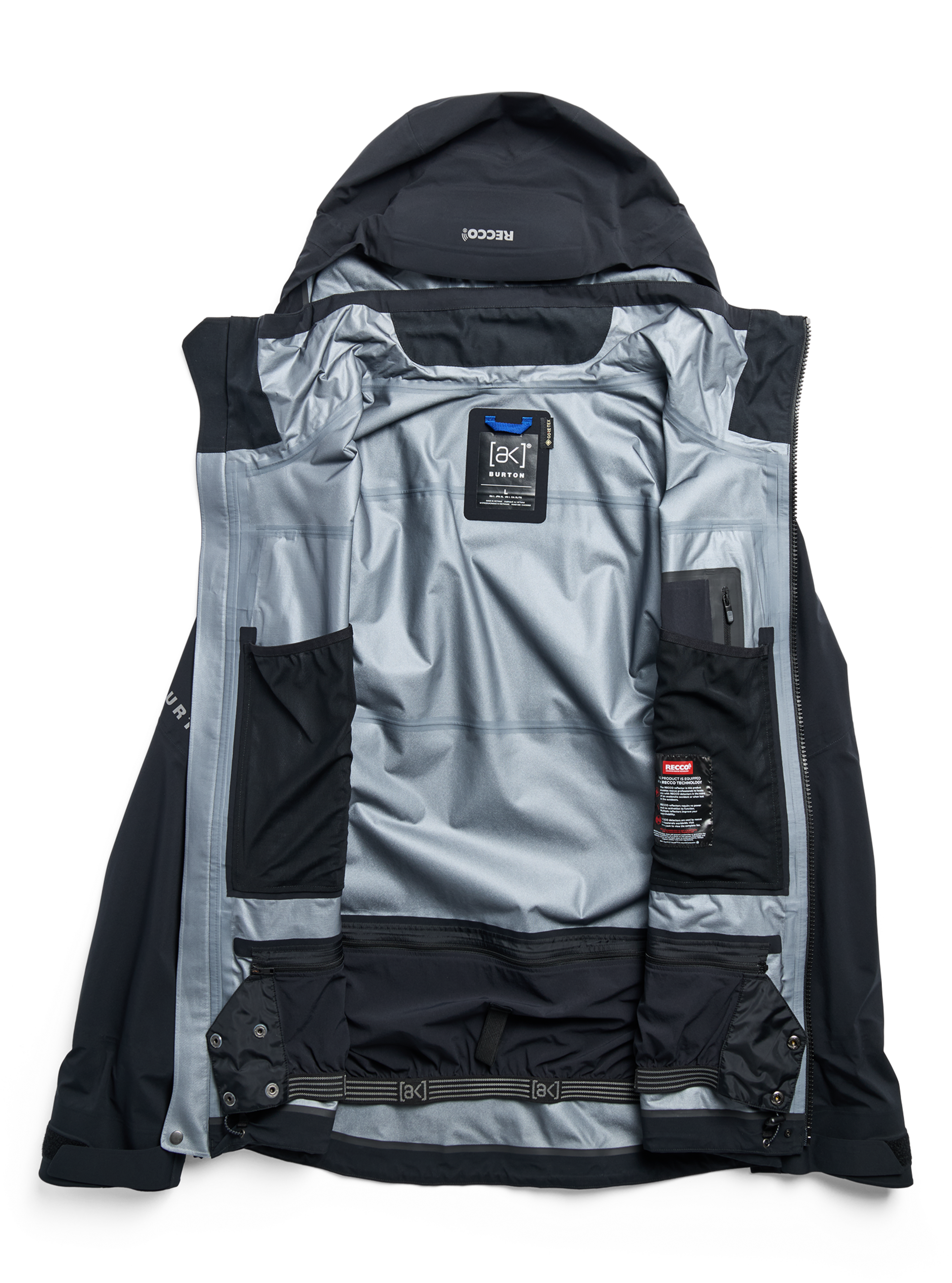 Burton [ak] Hover GORE-TEX jakke True Black skall