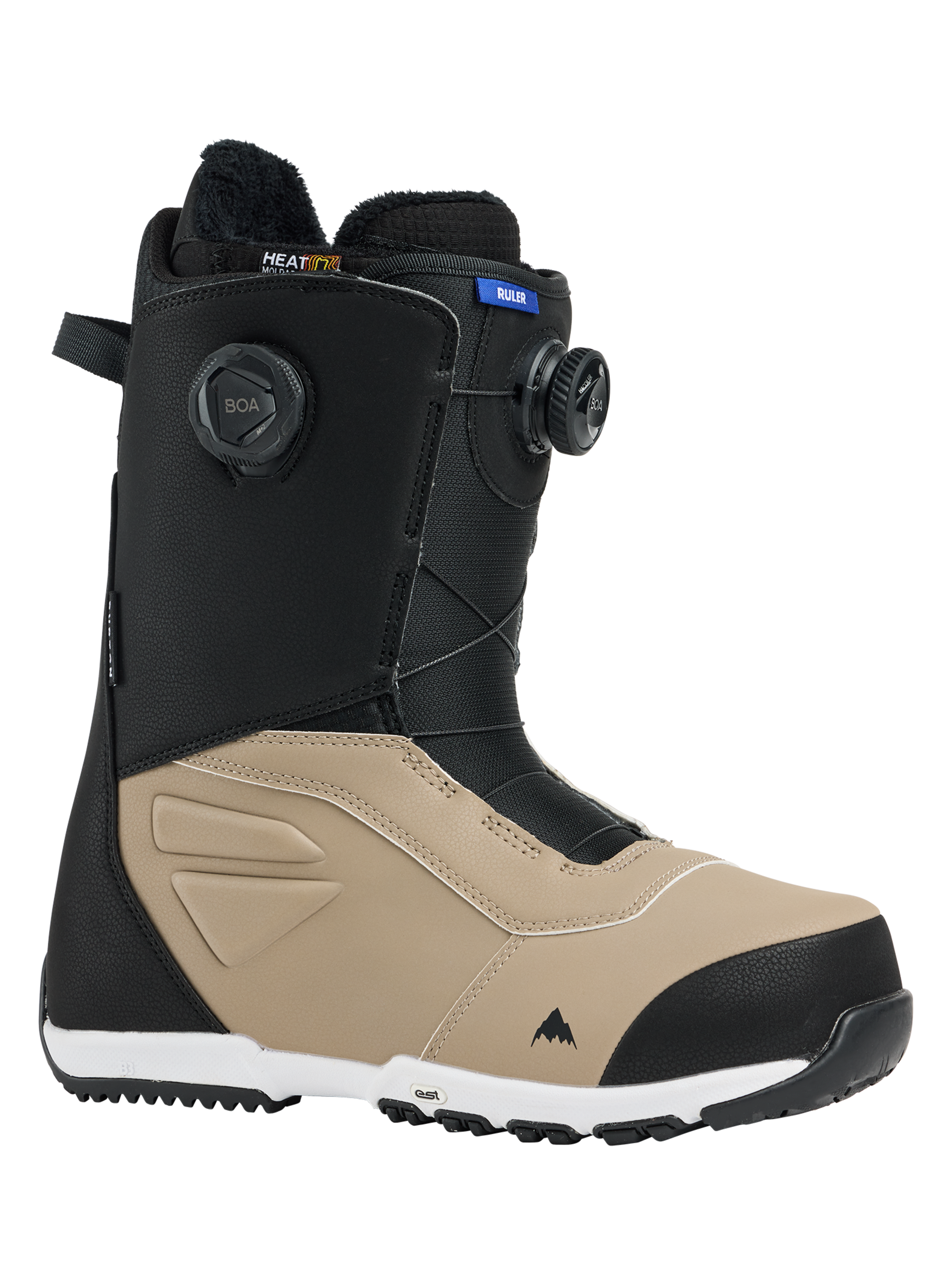 Burton Ruler BOA snowboardboots svart middels stive