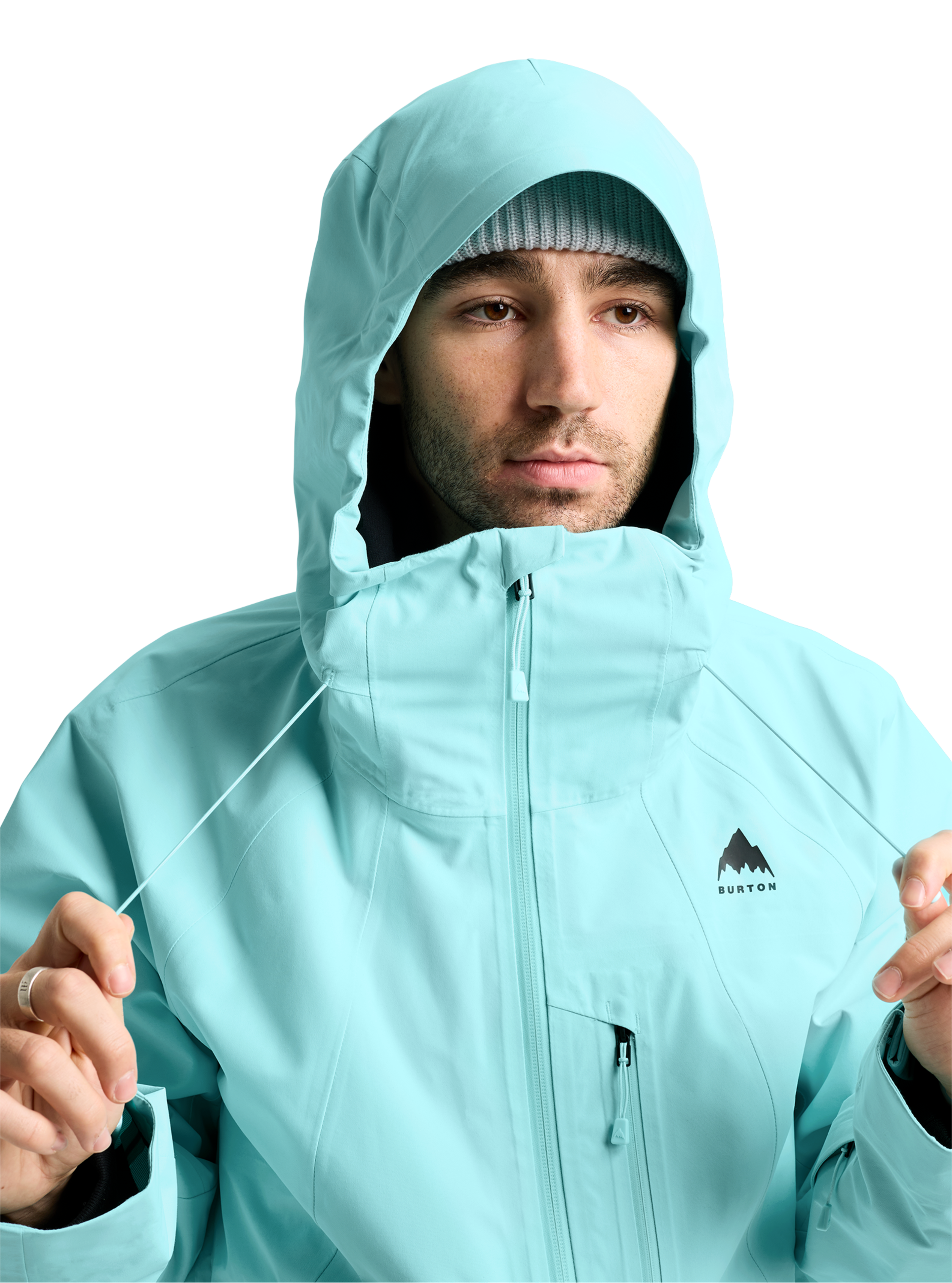 Burton Reserve 3L skalljakke Light Teal pustende 20k