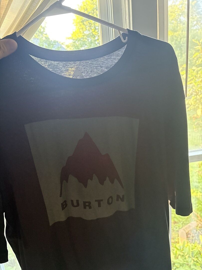 Burton Classic Mountain High t-skjorte True Black bomull