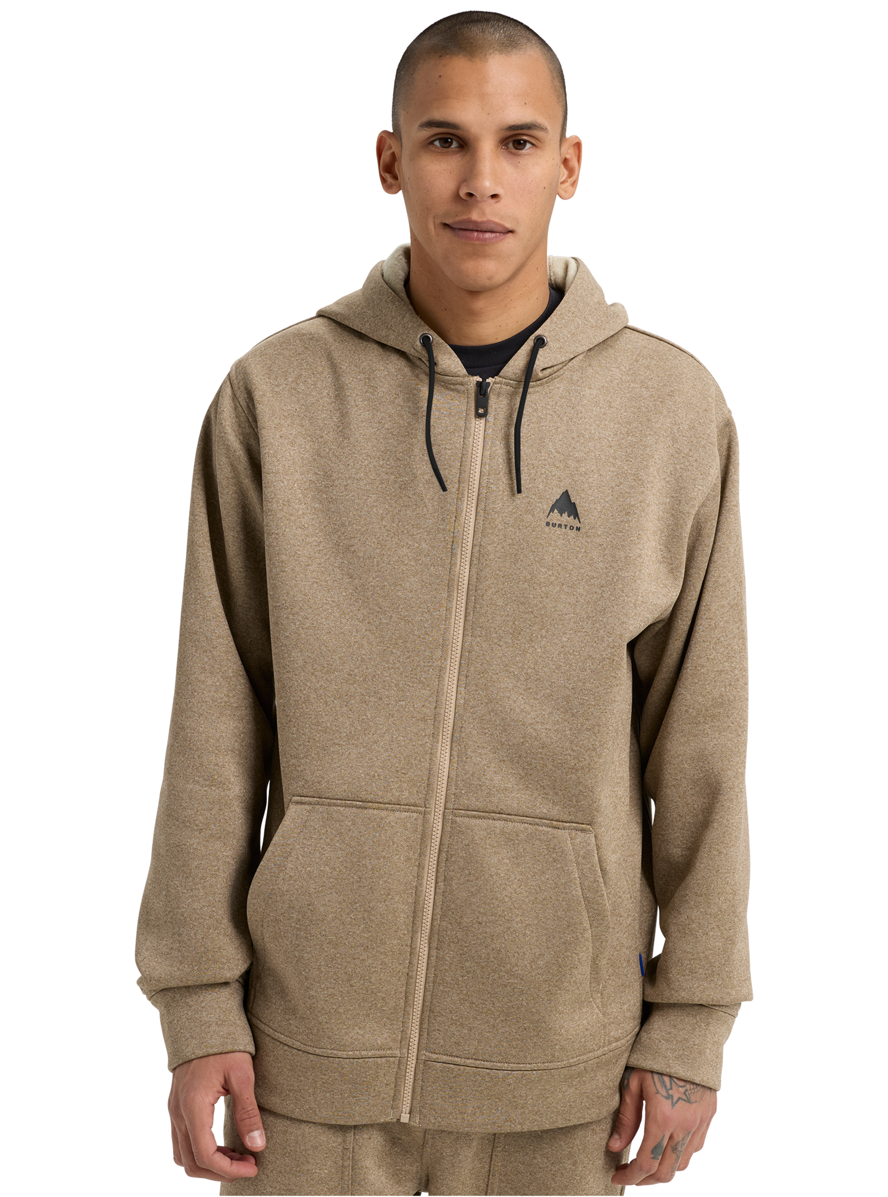 Burton Oak Full-Zip hettegenser Soft Sage myk