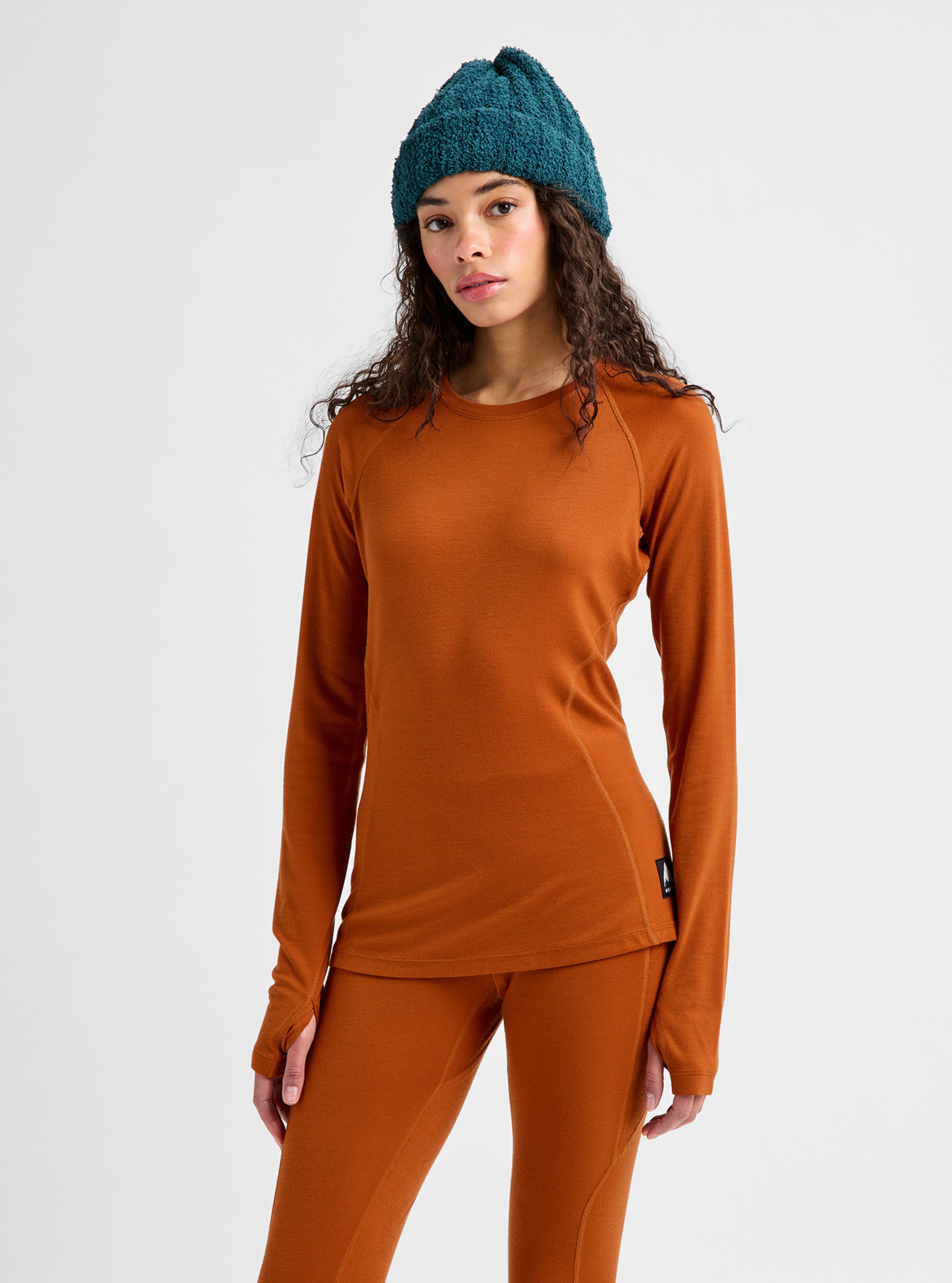 Burton Merino Blend Midweight ulltrøye True Black innsats