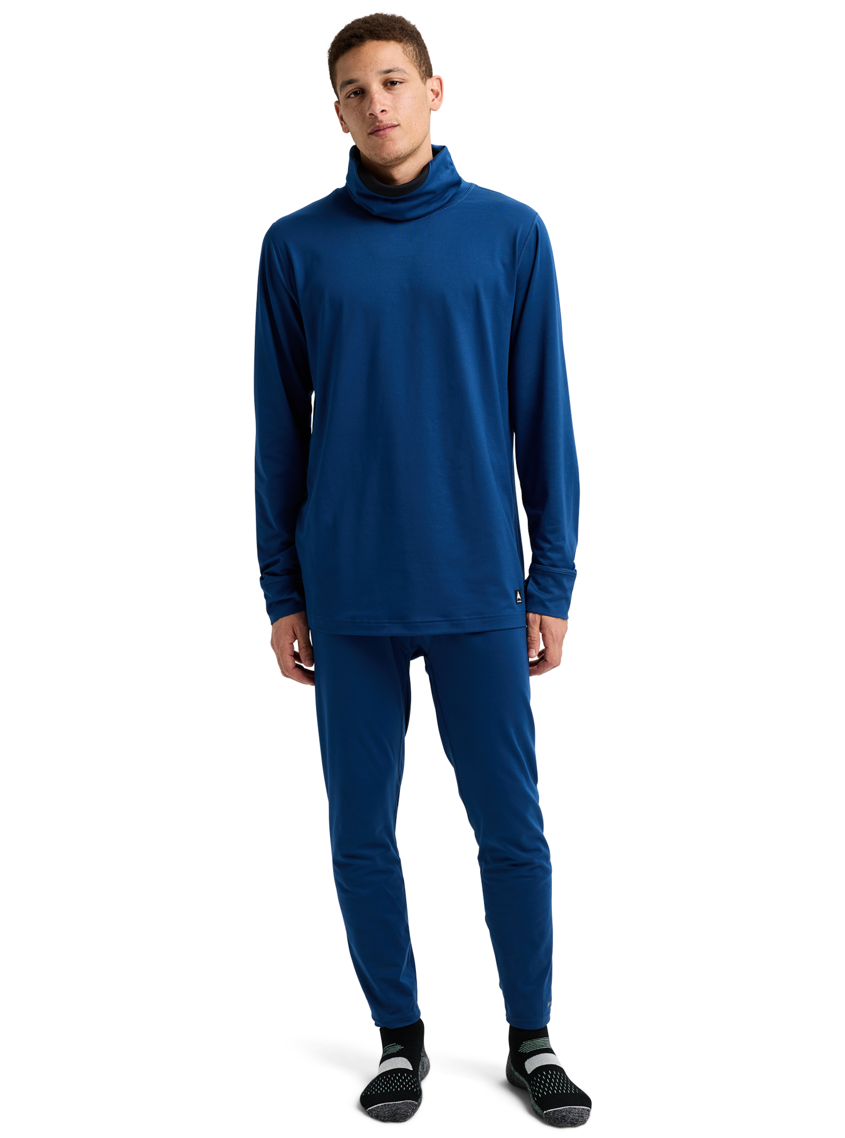 Burton Midweight Long Neck undertrøye True Black varm