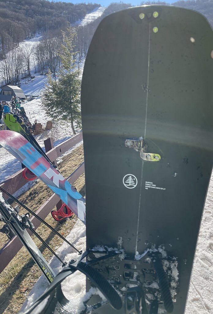 Burton Hometown Hero splitboard 158 svart – allround
