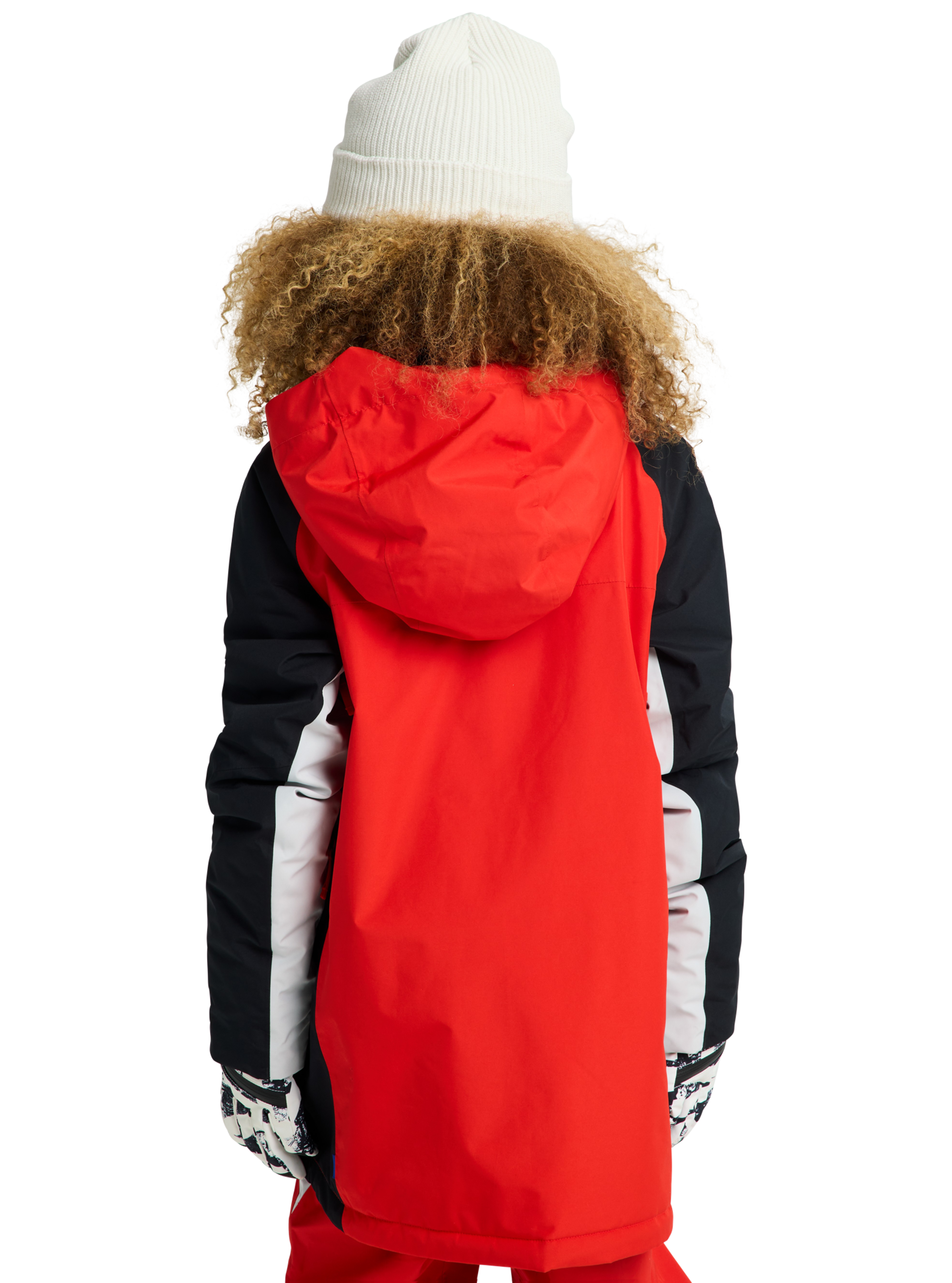 Burton Powline Gore-Tex 2L barnejakke flame scarlet XS vanntett