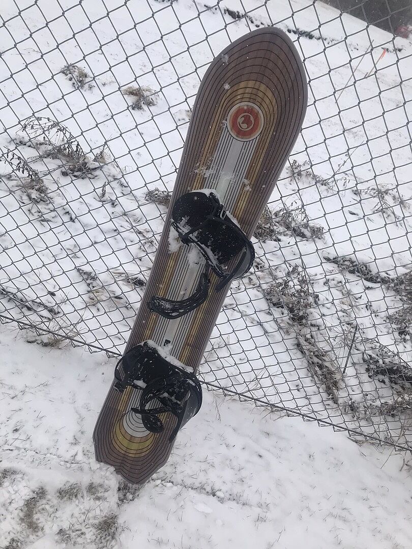 Burton 3D Fish snowboard 156 retningsbestemt pudder