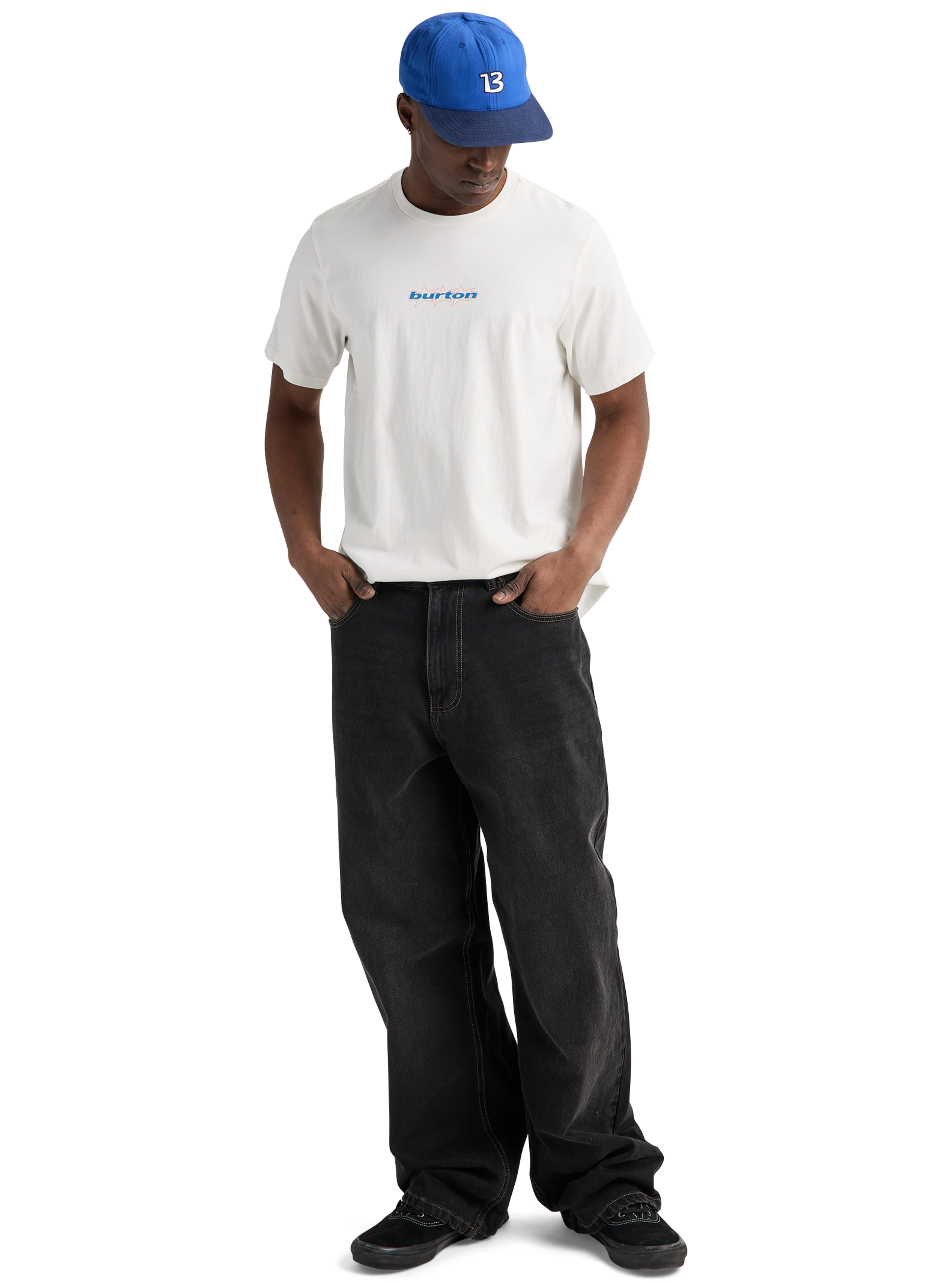 Burton Hippocrene Short Sleeve t-skjorte stout white bomull