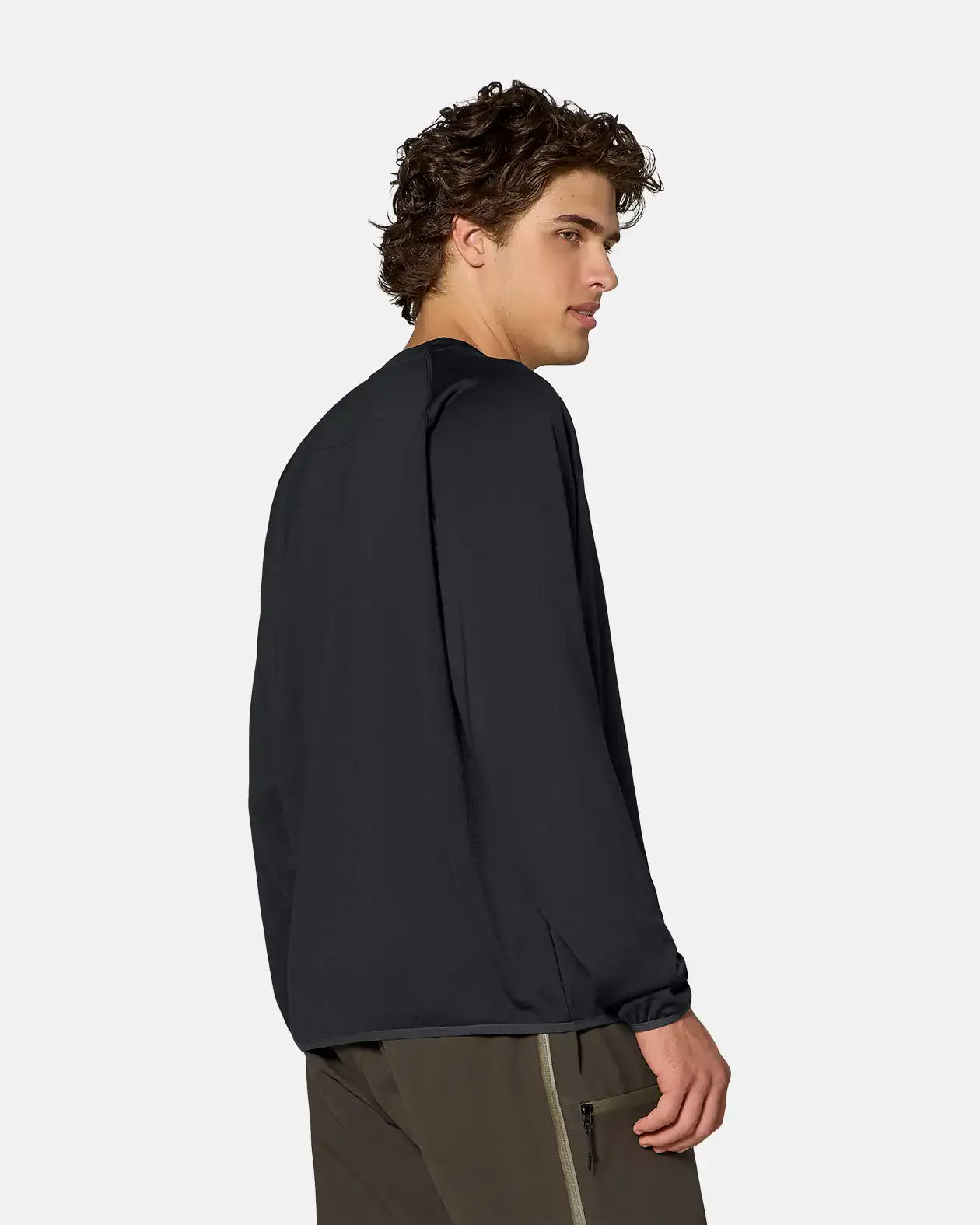 Jones Flagship Grid Fleece Crew fleecegenser herre stretch
