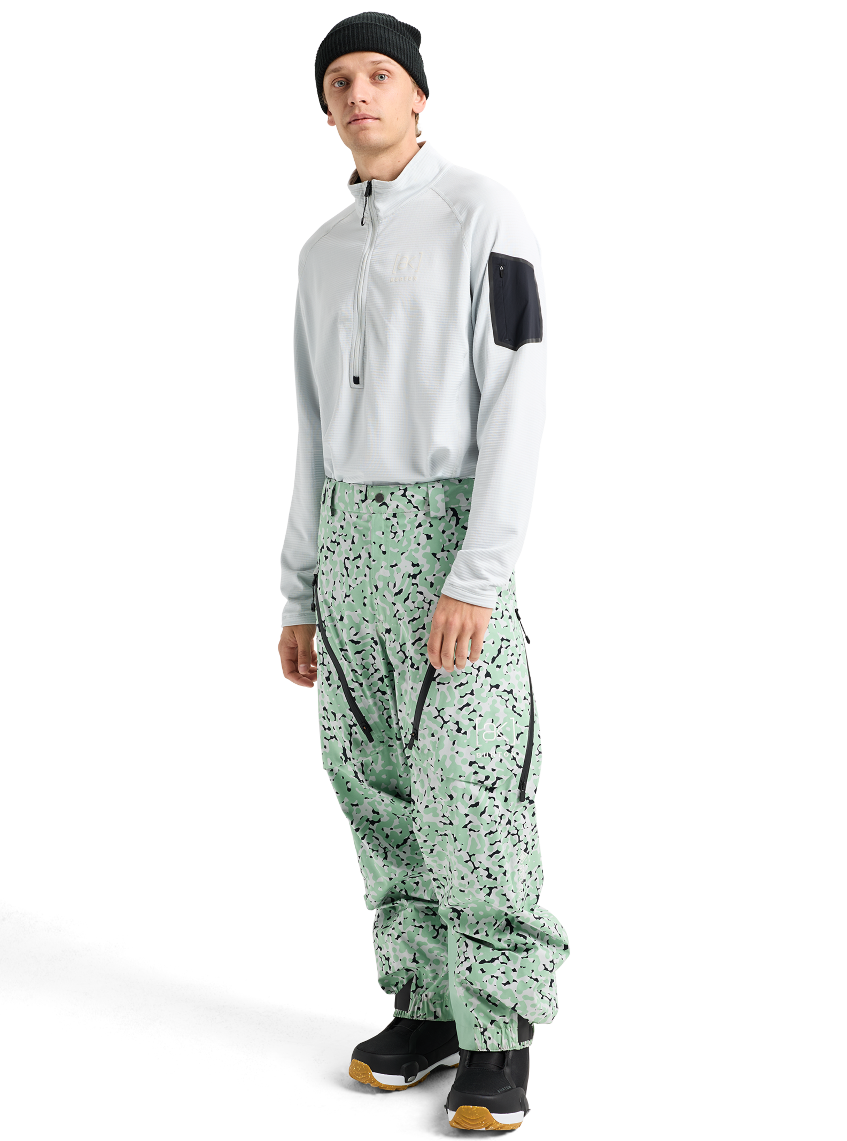 Burton [ak] Tuvak skallbukse herre Sage Dot Camo M vanntett