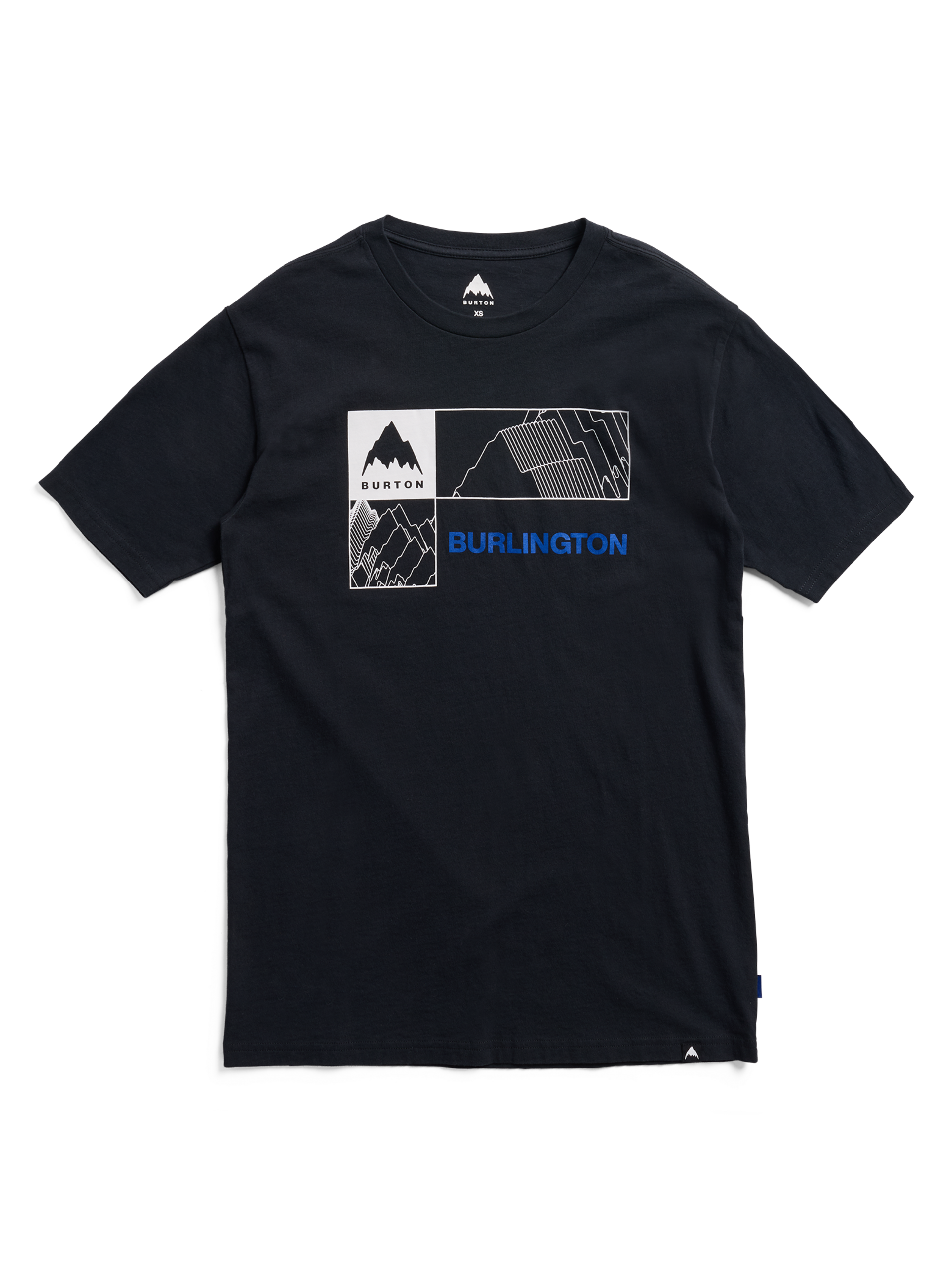 Burton Local t-skjorte Burlington True Black bomull