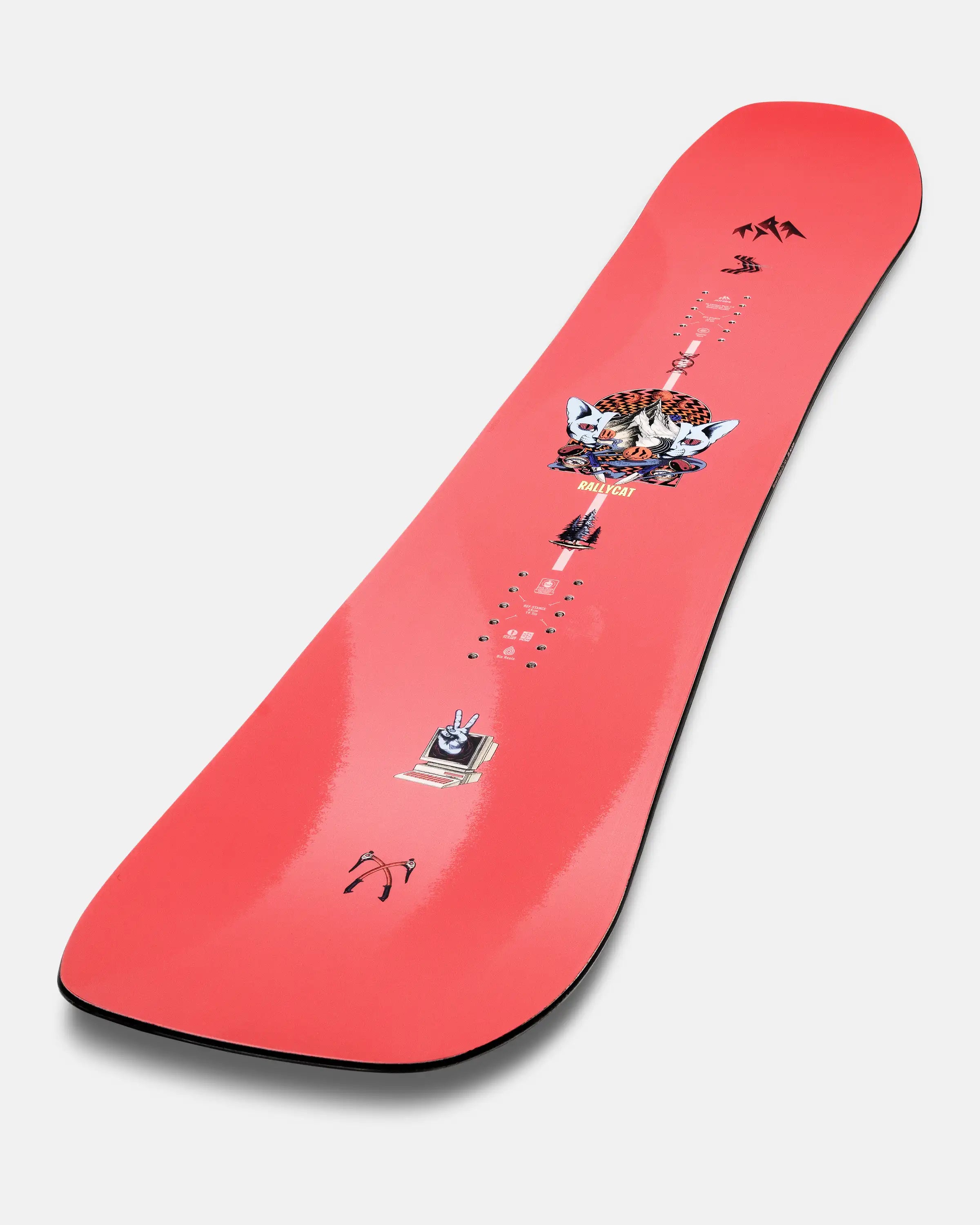 Jones Rally Cat snowboard dame 148 myk camber