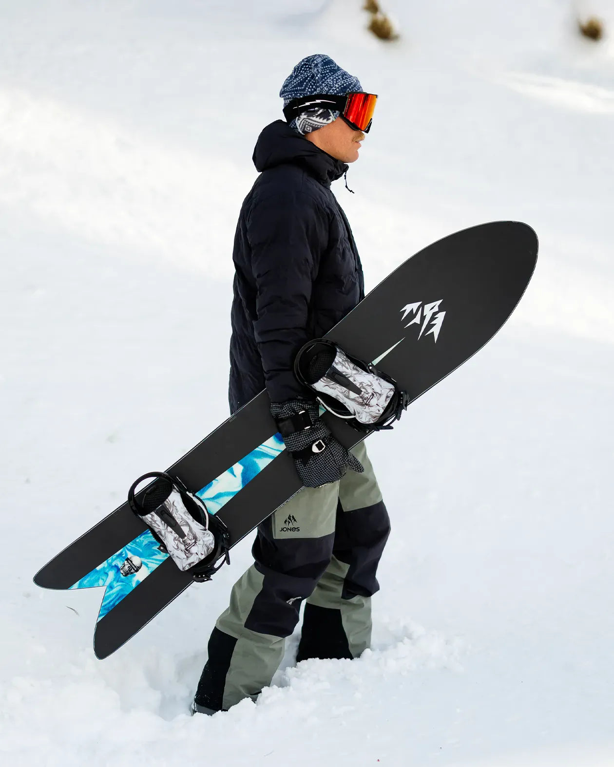 Jones Storm Wolf 2025 snowboard Surf Camber