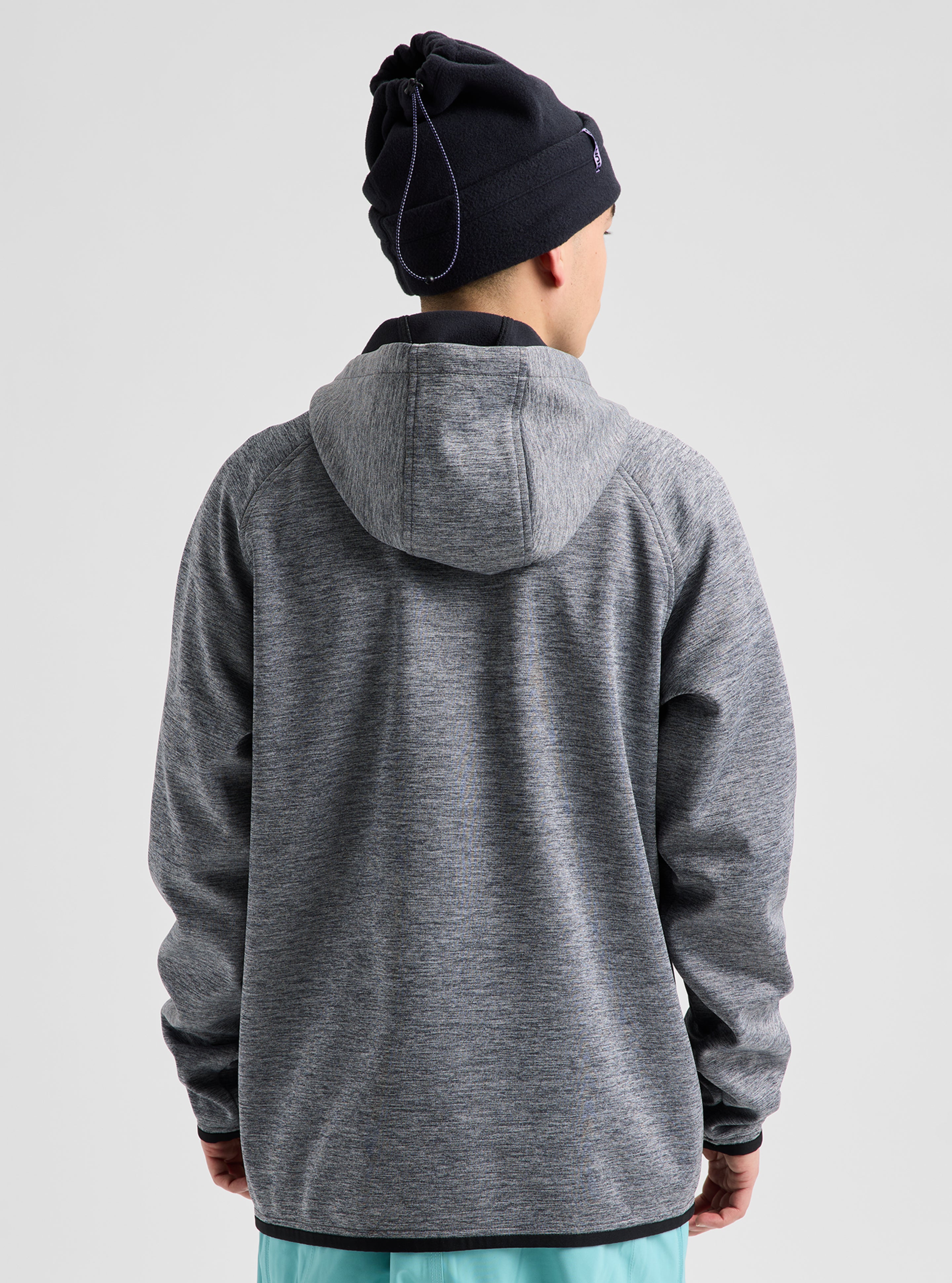 Burton Crown Weatherproof fullzip fleece herre svart