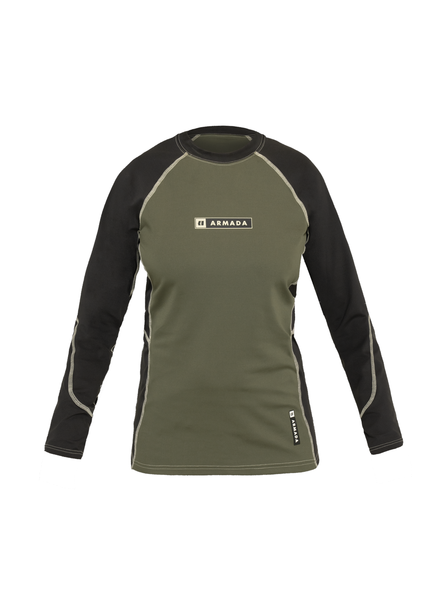 Armada Haven Baselayer Top understøystrøye Olive Black M