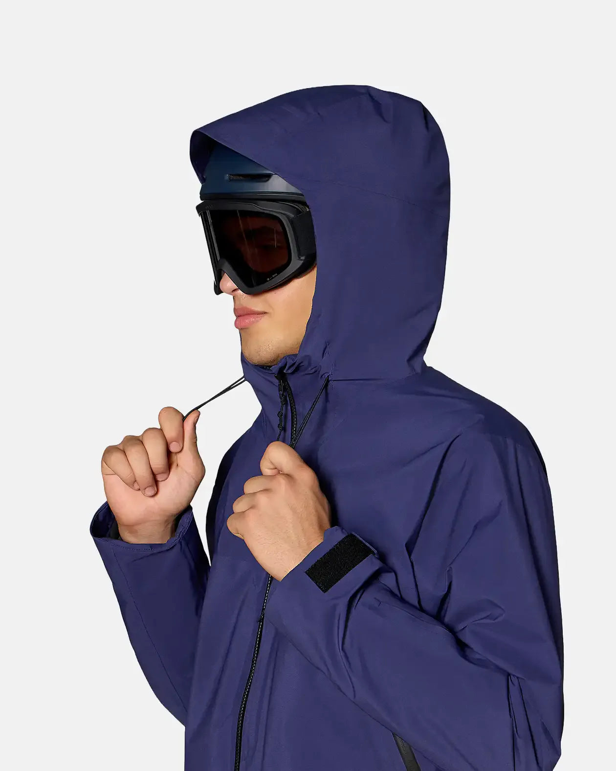 Jones Deeper Gore-Tex herrejakke stealth black 2-lags
