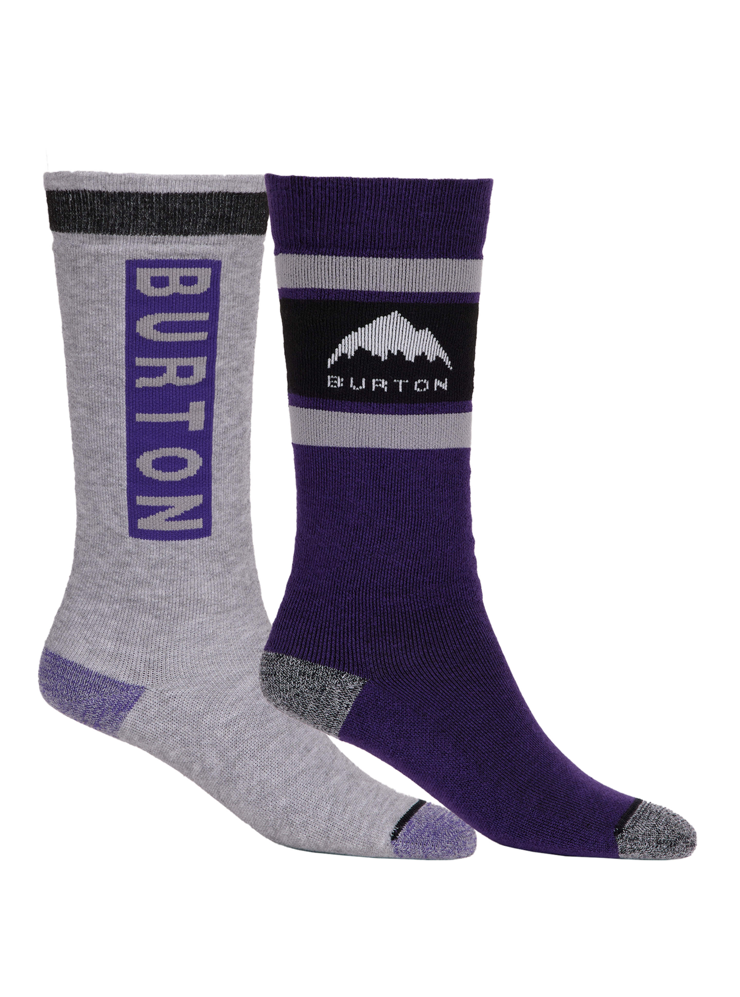 Burton Weekend Midweight snowboardsokker 2-pk imperial purple varm