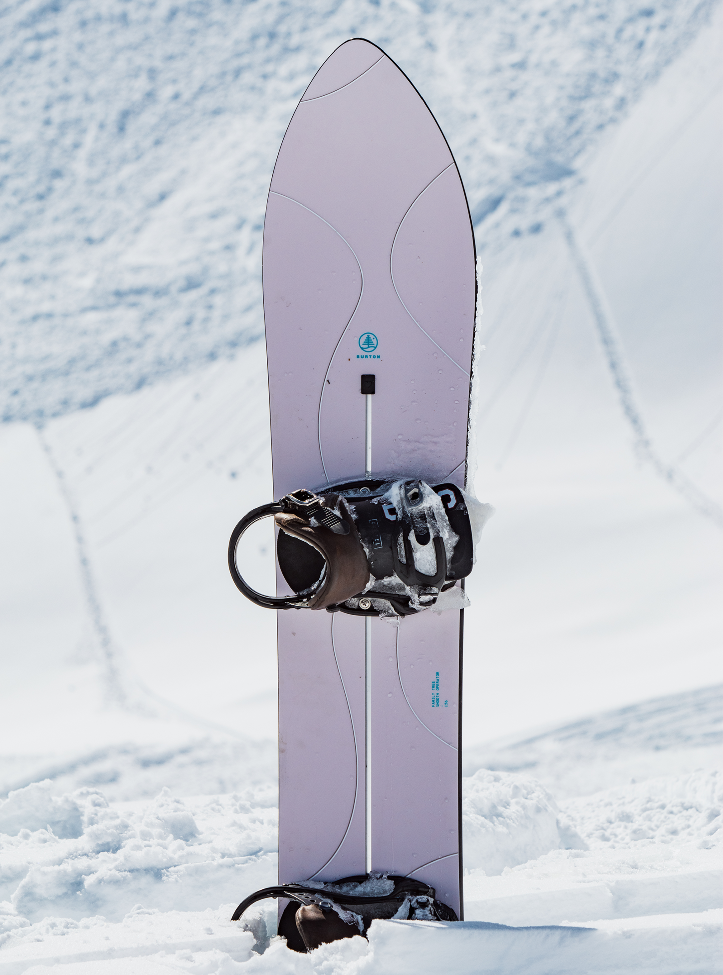Burton Family Tree Smooth Operator Camber snøbrett 152 Water pudder