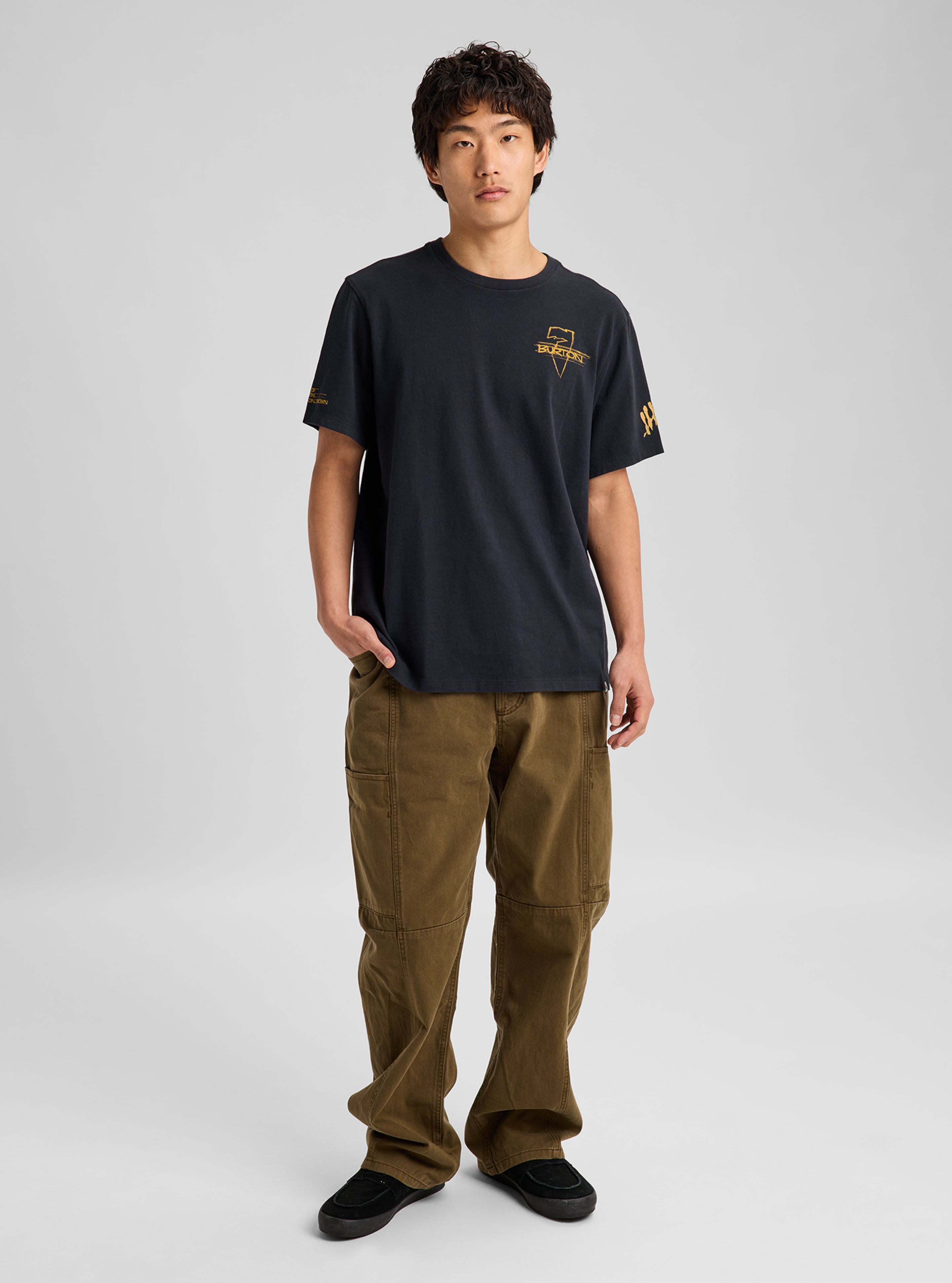 Burton Jason B Seven t-skjorte True Black kortermet