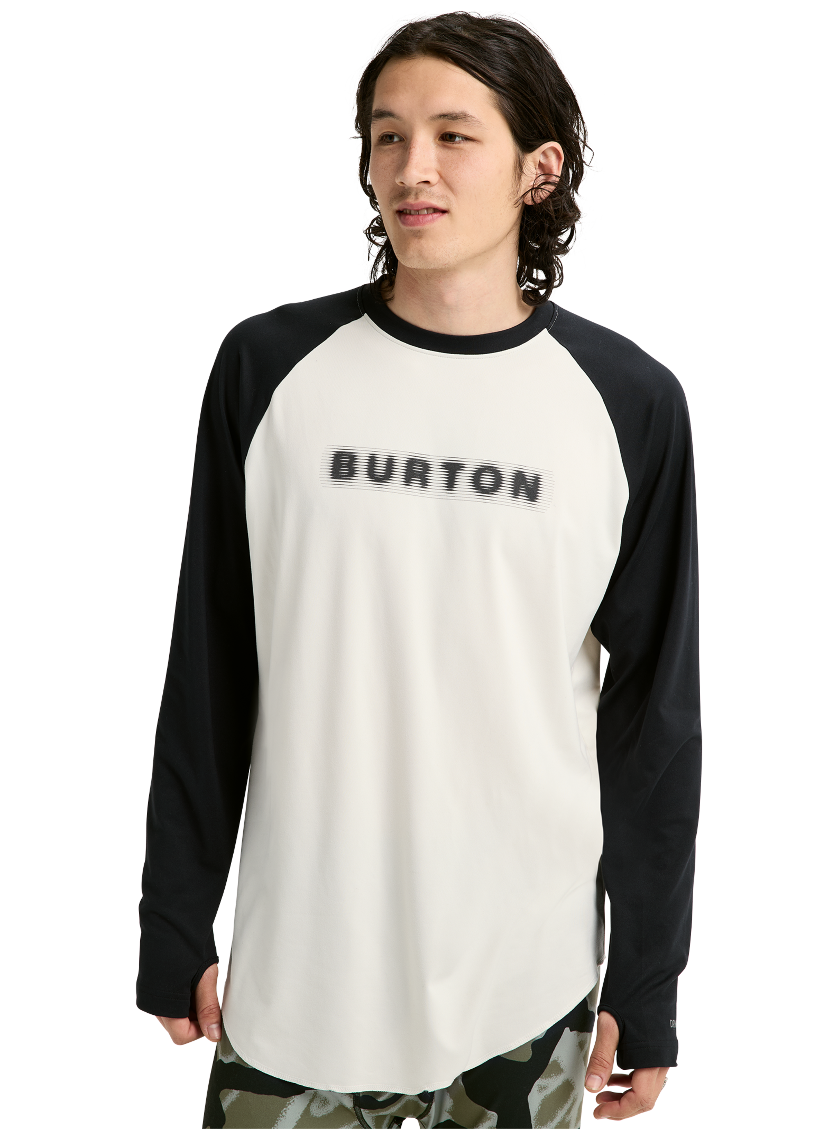Burton Roadie Base Layer Tech T-skjorte Stout White