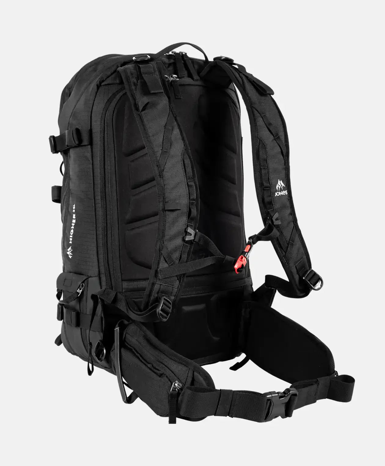 Jones Higher 32L ryggsekk Stealth Black teknisk