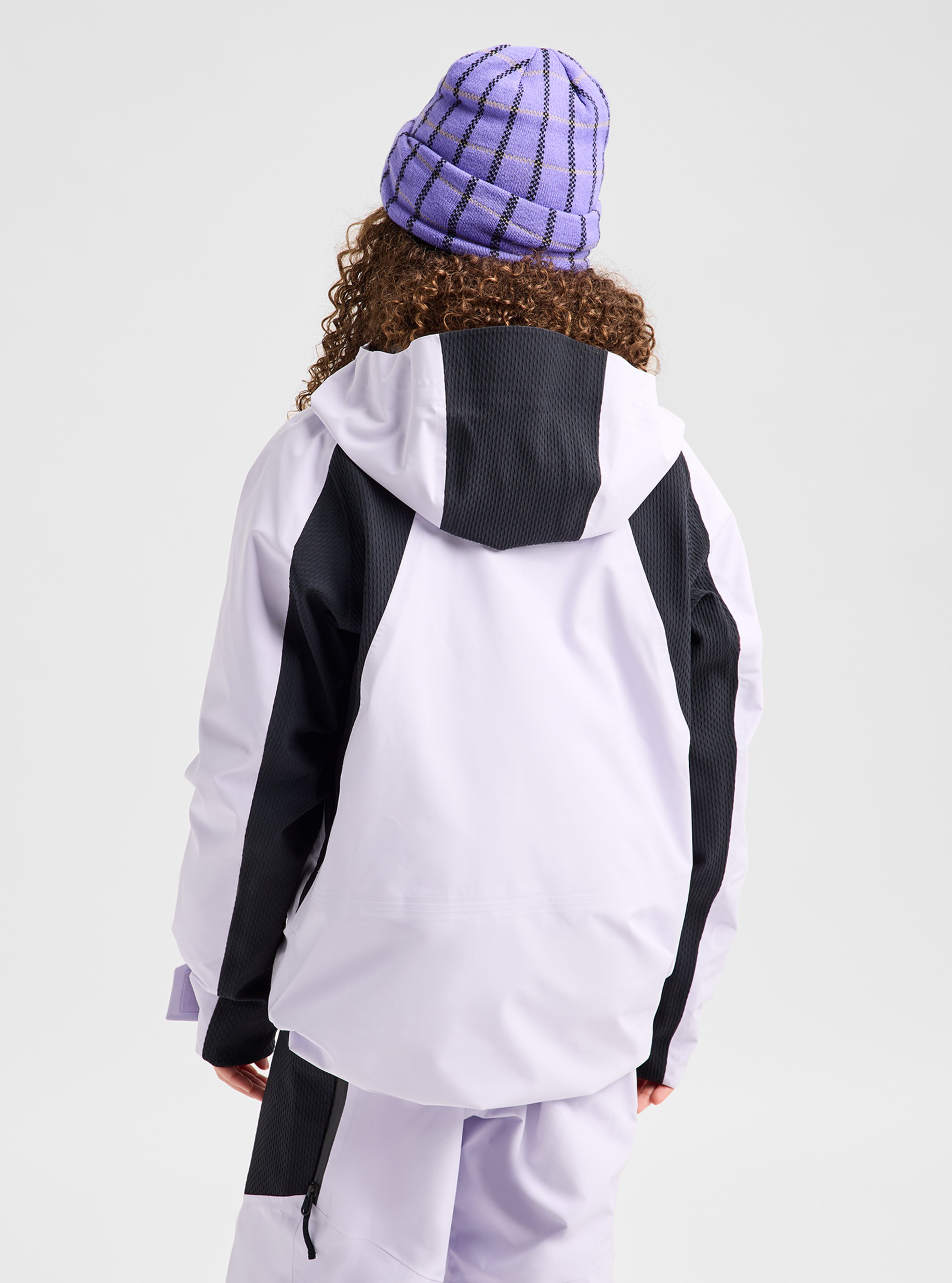 Burton Outbeam 3L jakkesystem barn moondust purple vanntett