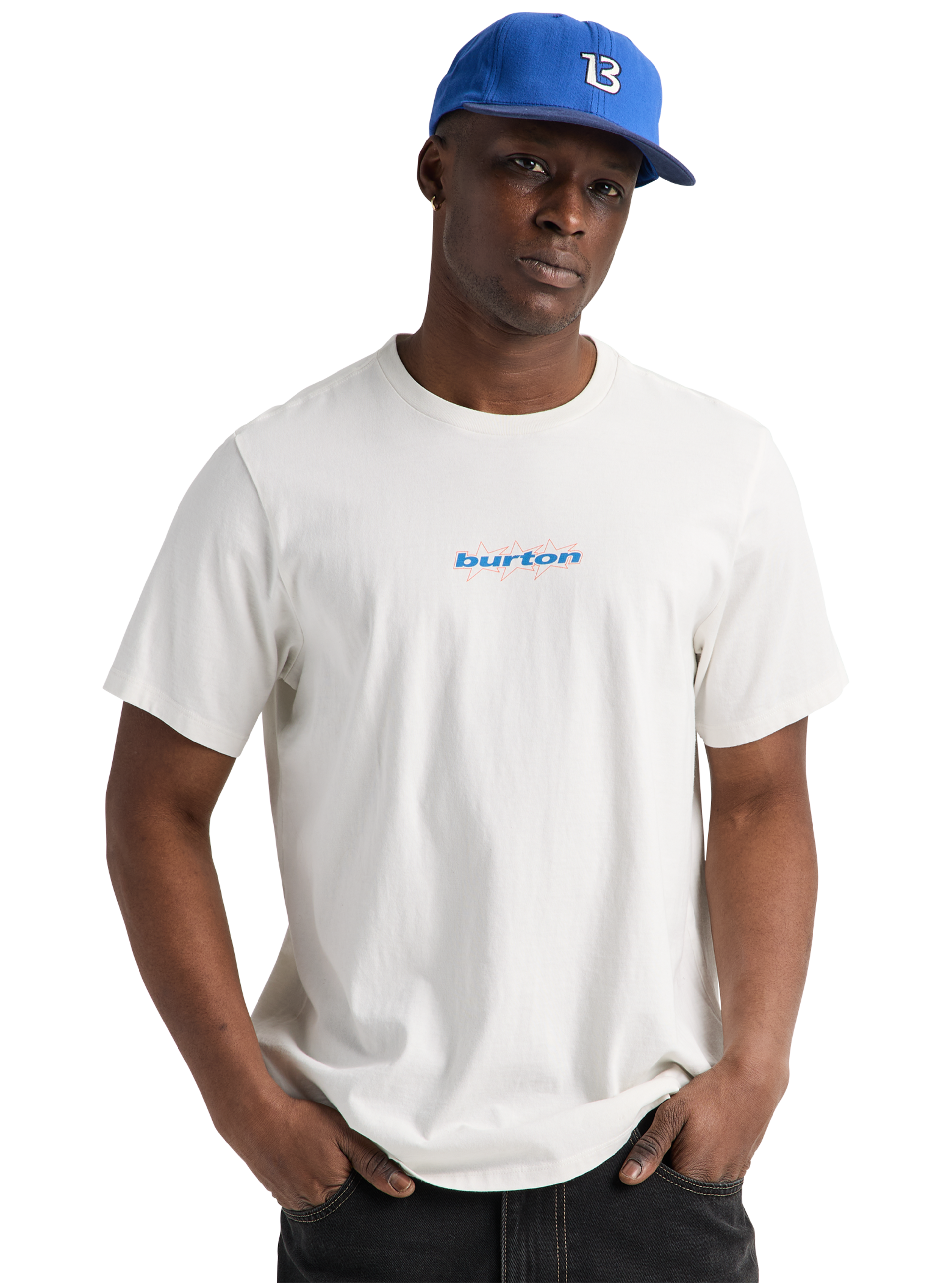 Burton Hippocrene Short Sleeve t-skjorte stout white bomull