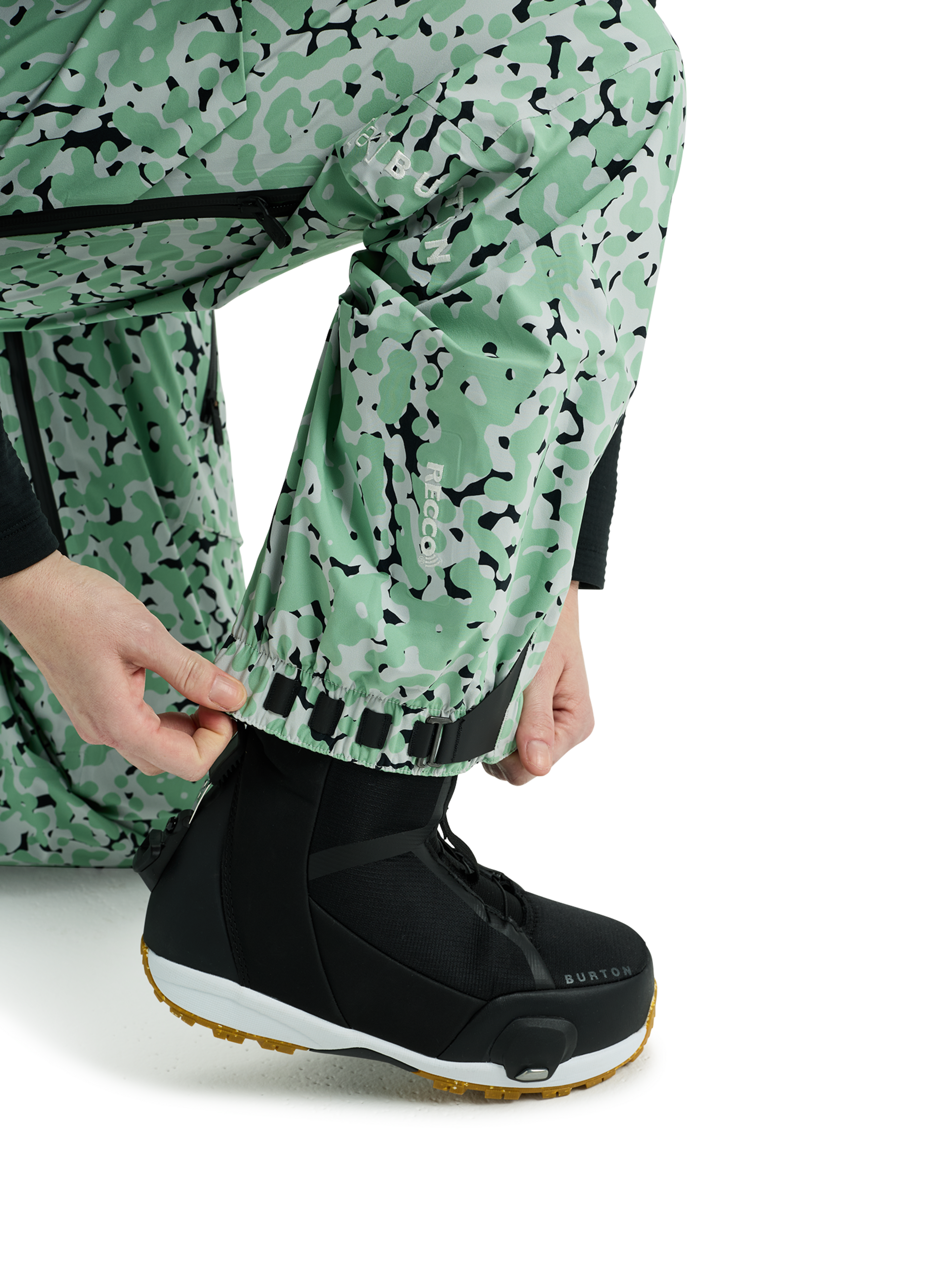Burton [ak] Tuvak GORE-TEX C-KNIT 3L skallbukse Sage Dot Camo