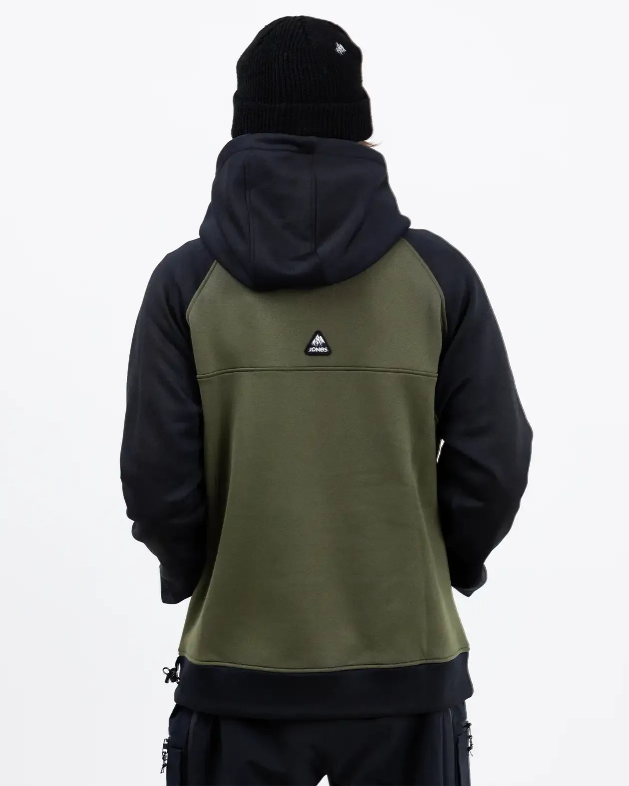 Jones Recycled Fleece Riding Hoodie fleece mørk lett