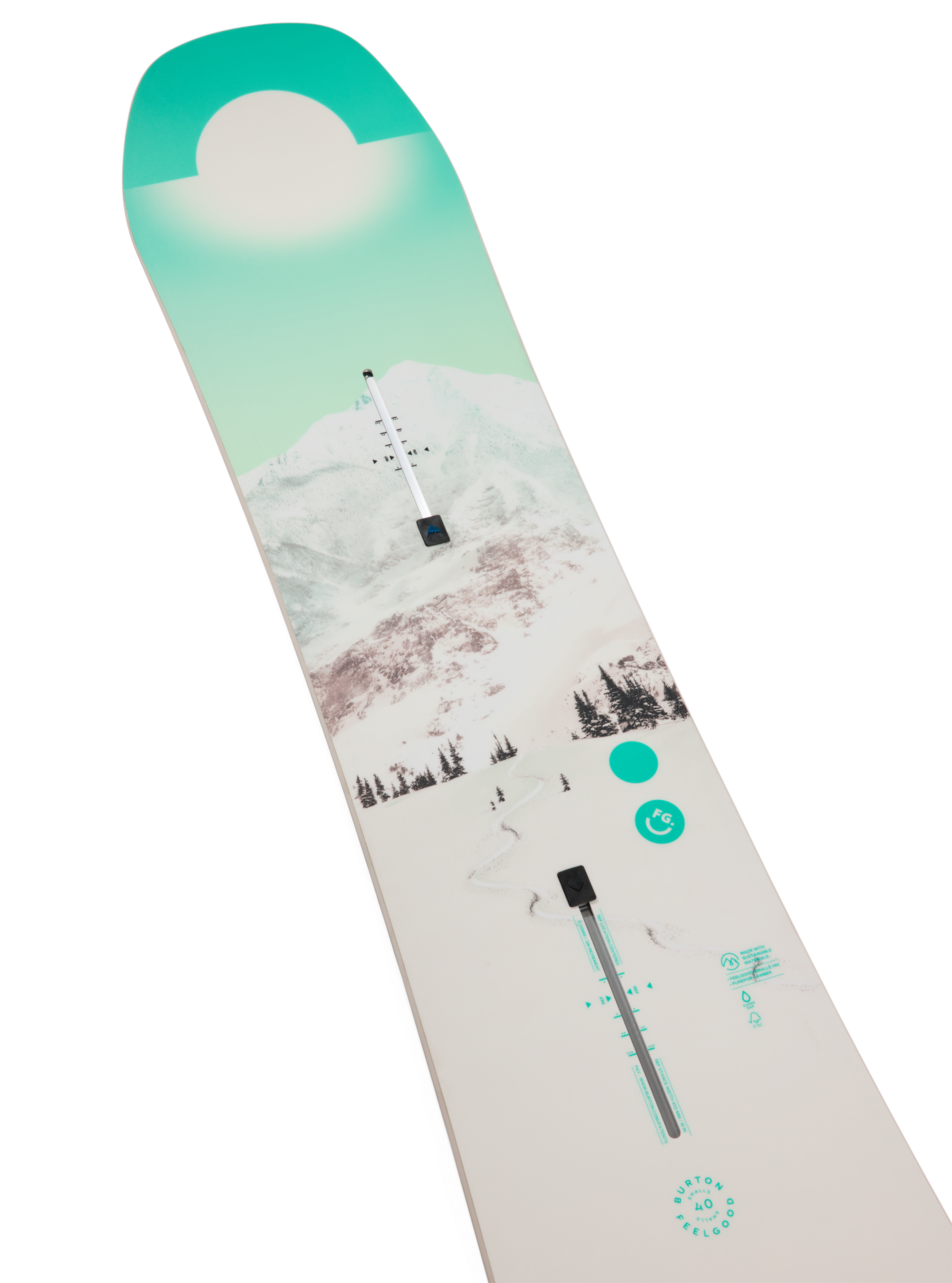 Burton Feelgood Smalls snowboard 140 camber barn