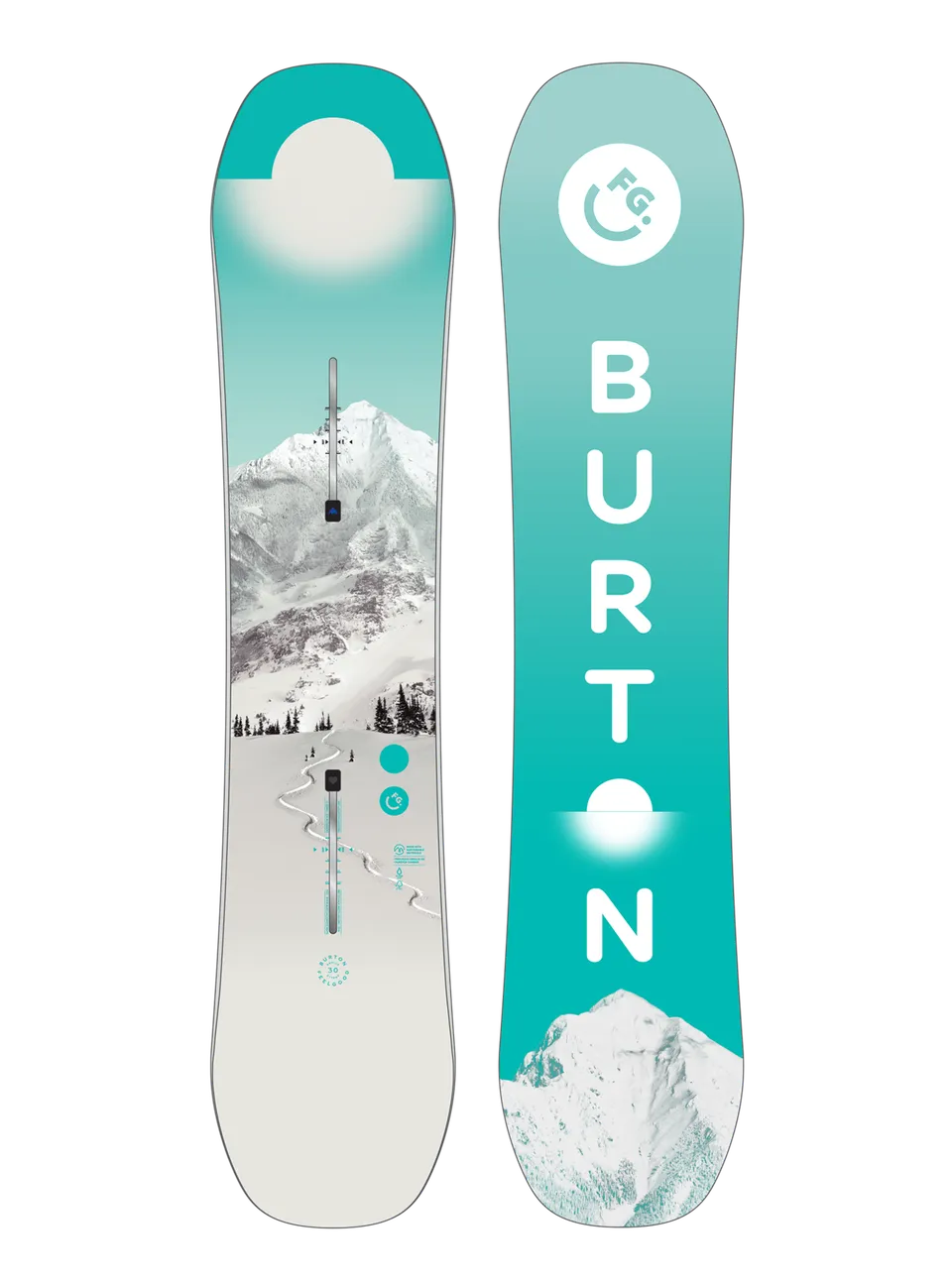 Burton Feelgood Smalls snowboard 140 camber barn