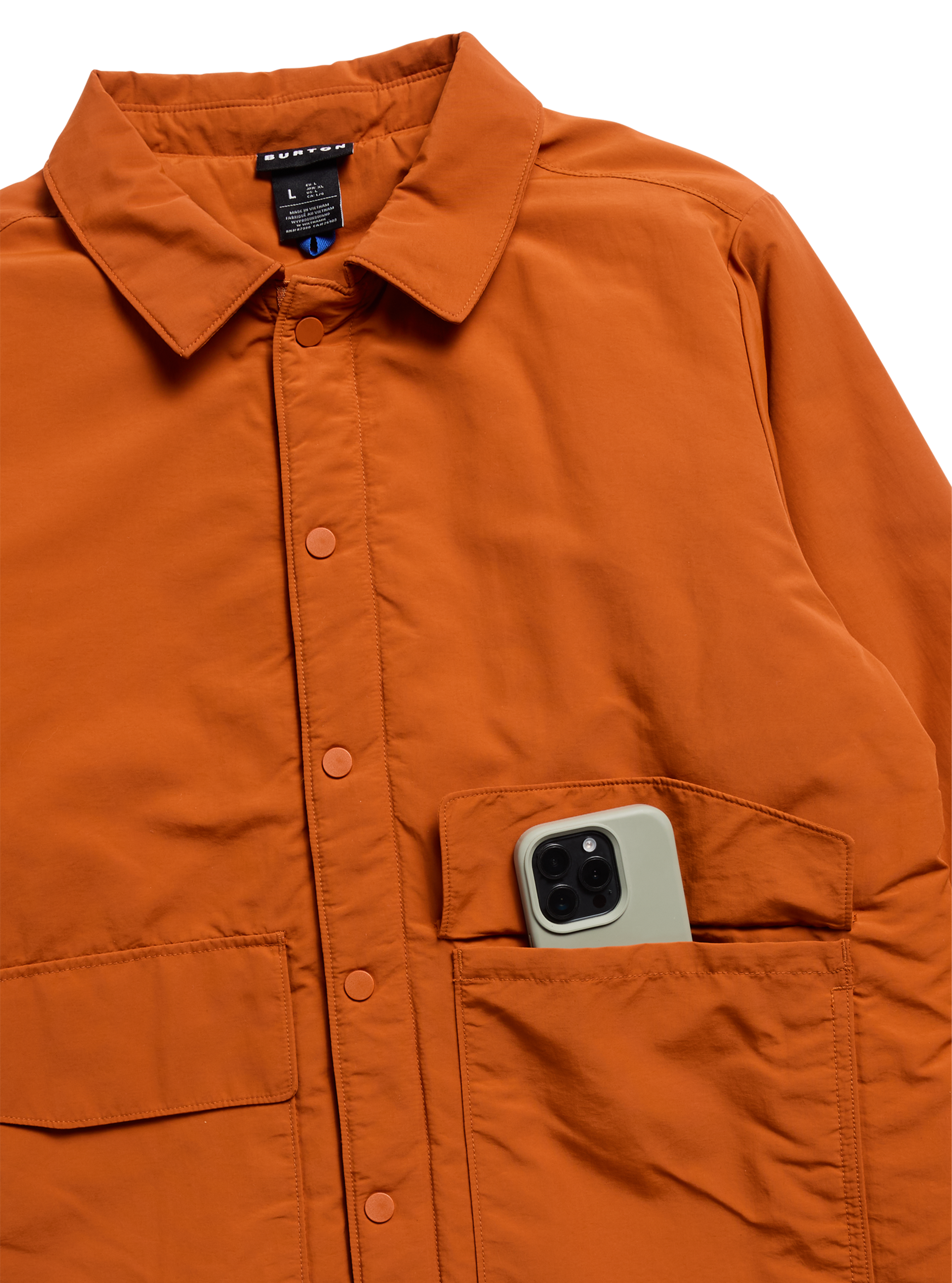 Burton Garrick vinterjakke Summit Taupe isolert herre