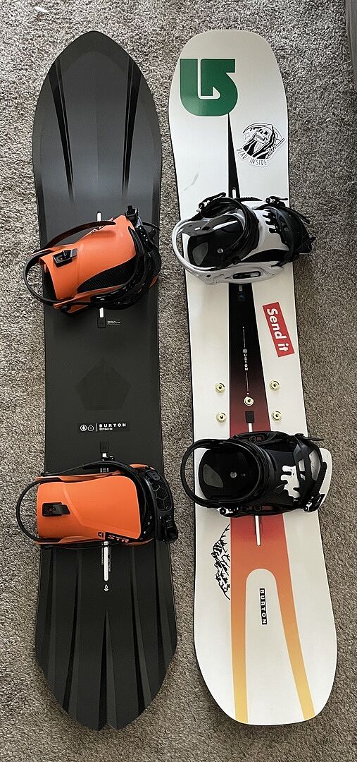 Burton Cartel X EST bindinger Goldfish Orange stiv