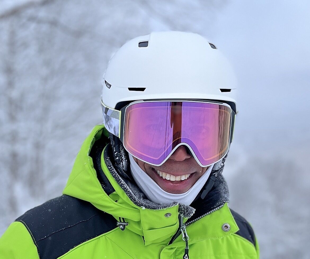 Anon M4 Cylindrical snøbriller LB Midnight Gus blå linse