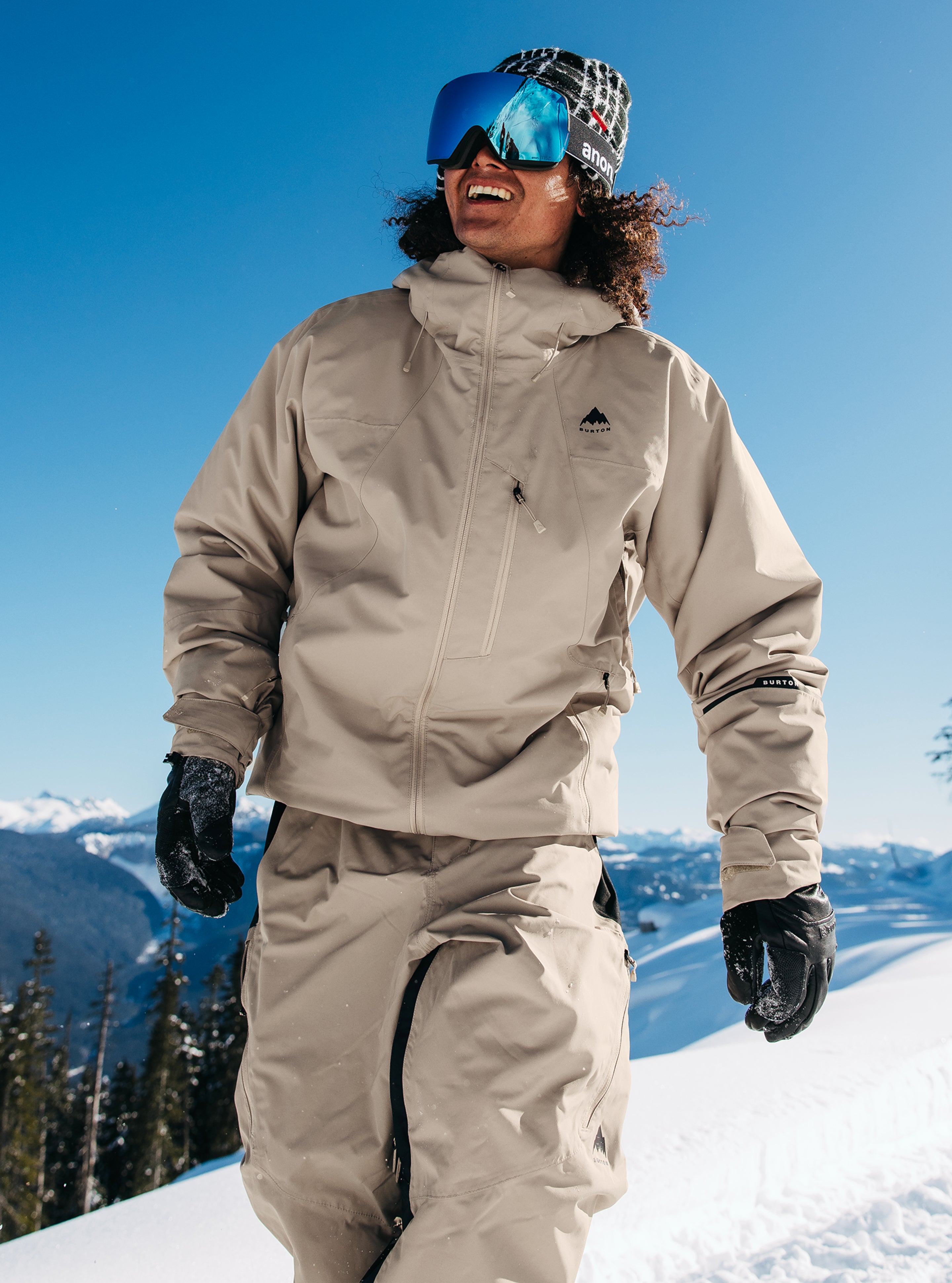 Burton Reserve 2L isolert snowboardjakke True Black – foret