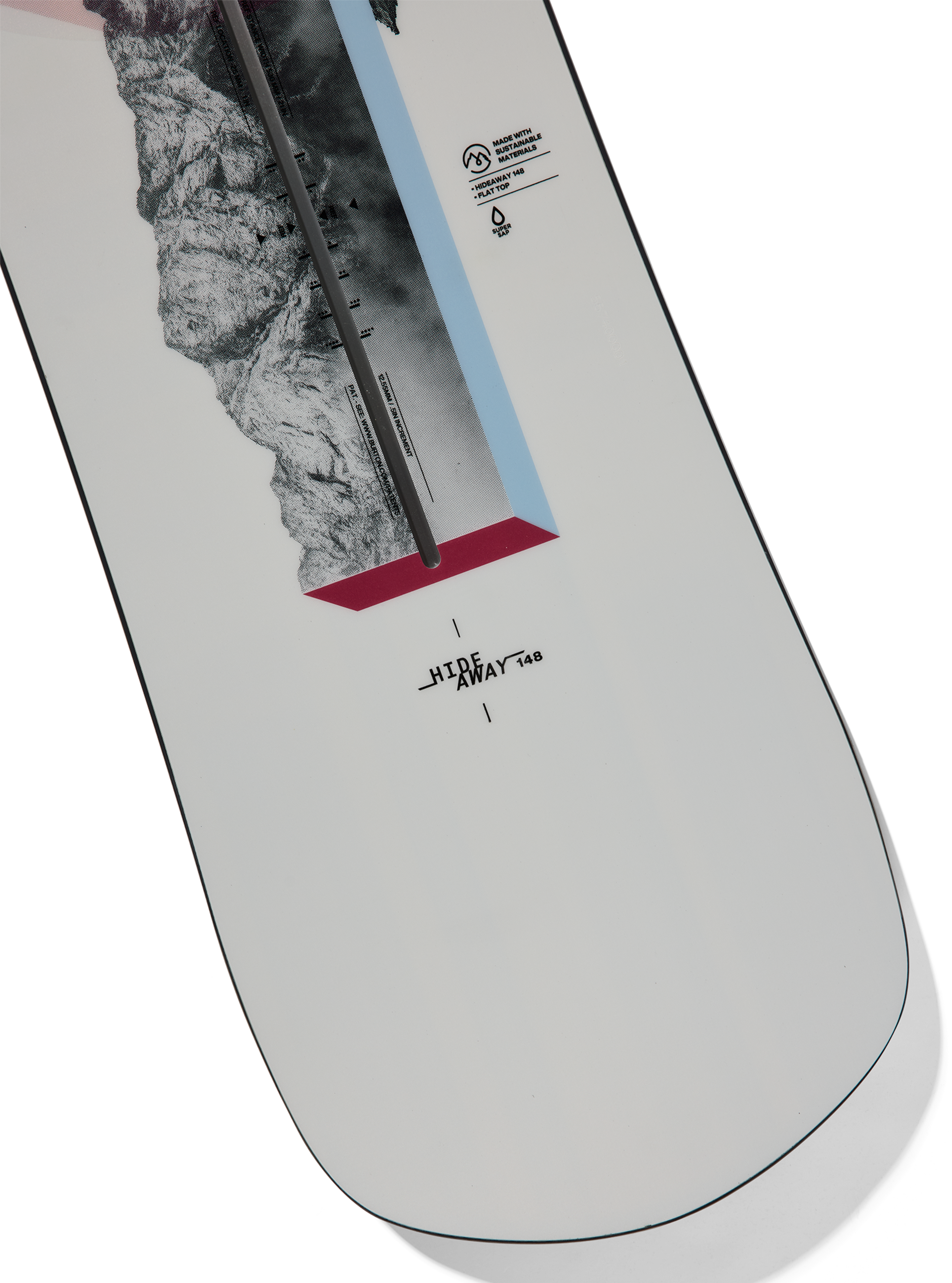 Burton Hideaway Flat Top snowboard dame graphic leken
