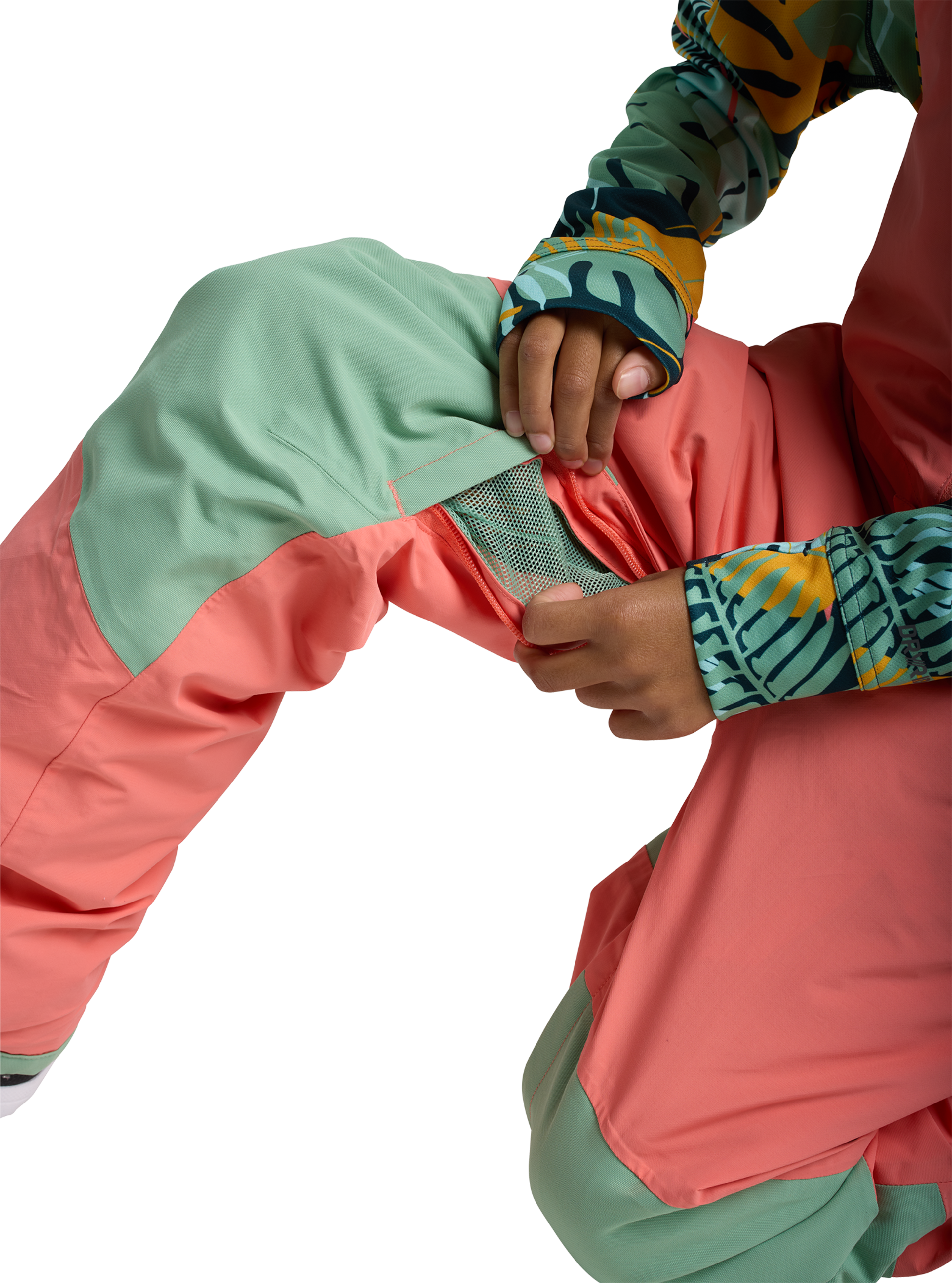 Burton Skylar 2L selebukse barn Peach Echo